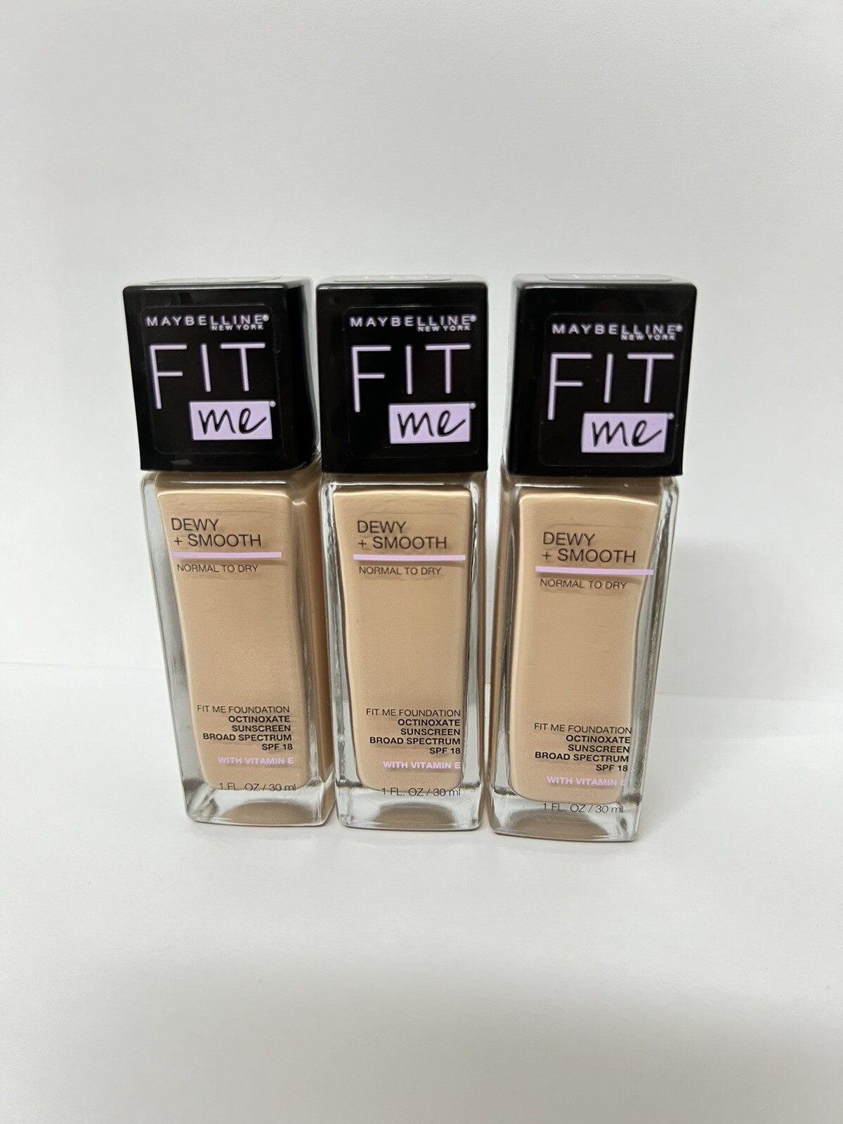 Maybelline New York Fit Me Foundation 110 Porcelain Dewy Smooth Normal To Dry 3