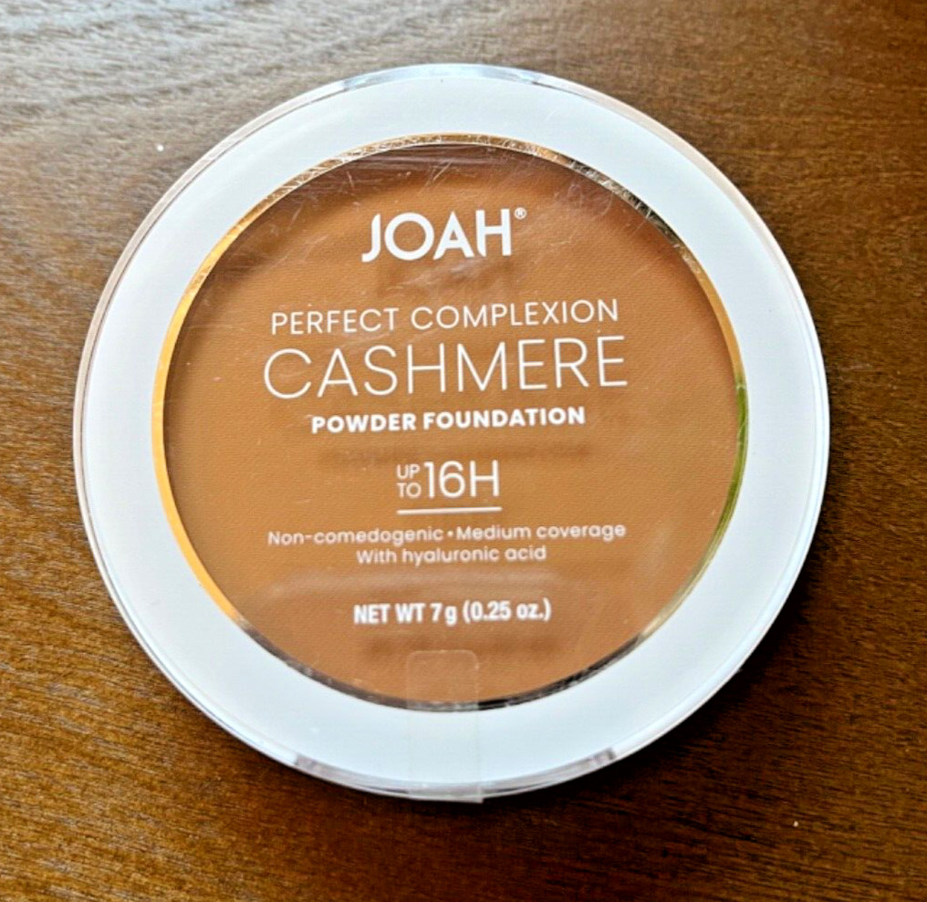 Joah Perfect Complexion Cashmere 16Hr Powder Foundation, Dark DN010 – NEW!