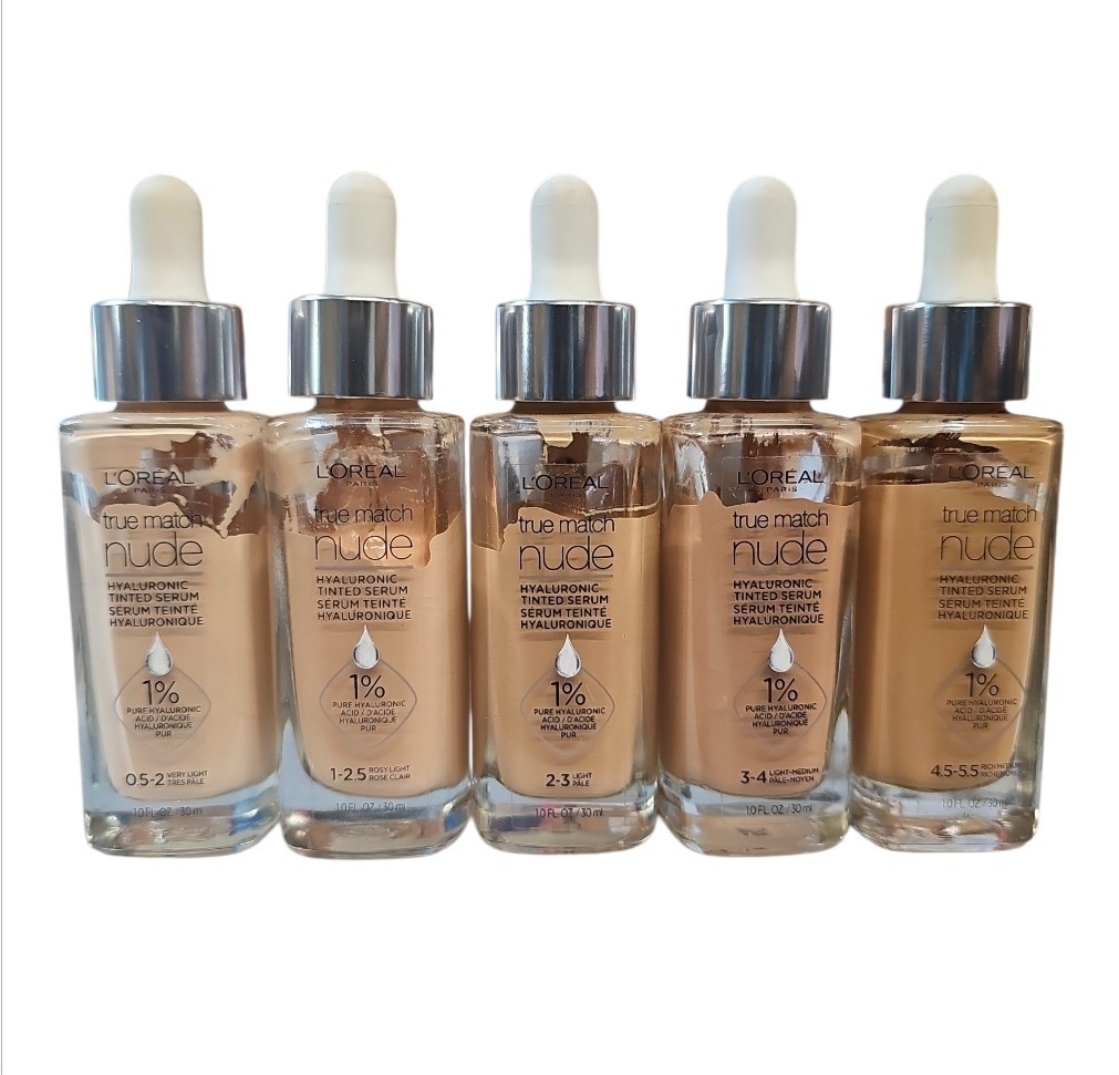 L’oreal True Match Nude Hyaluronic Tinted Serum Foundation (YOU CHOOSE)
