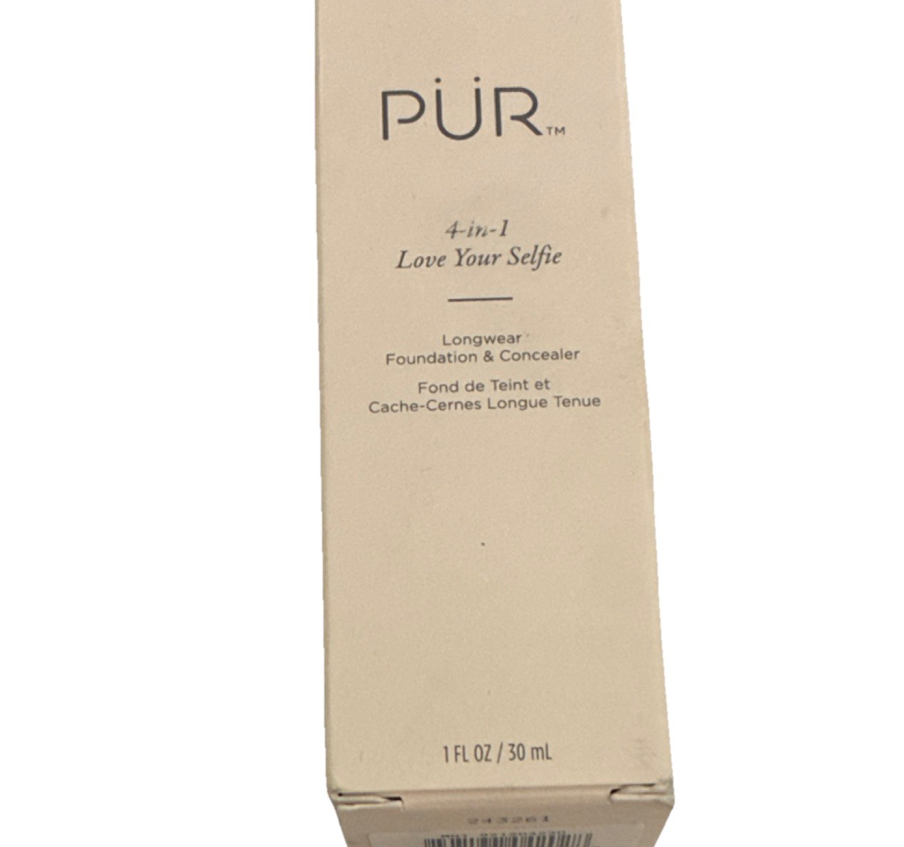 PUR Love Your Selfie Foundation Matte Full Coverage MN1 1 fl oz (open box)