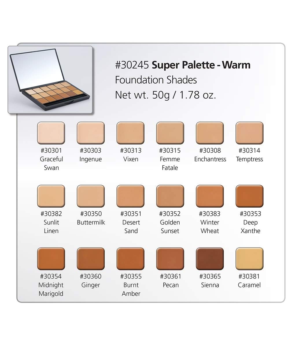 Graftobian HD Glamour Creme Foundation Warm Super Health And Beauty