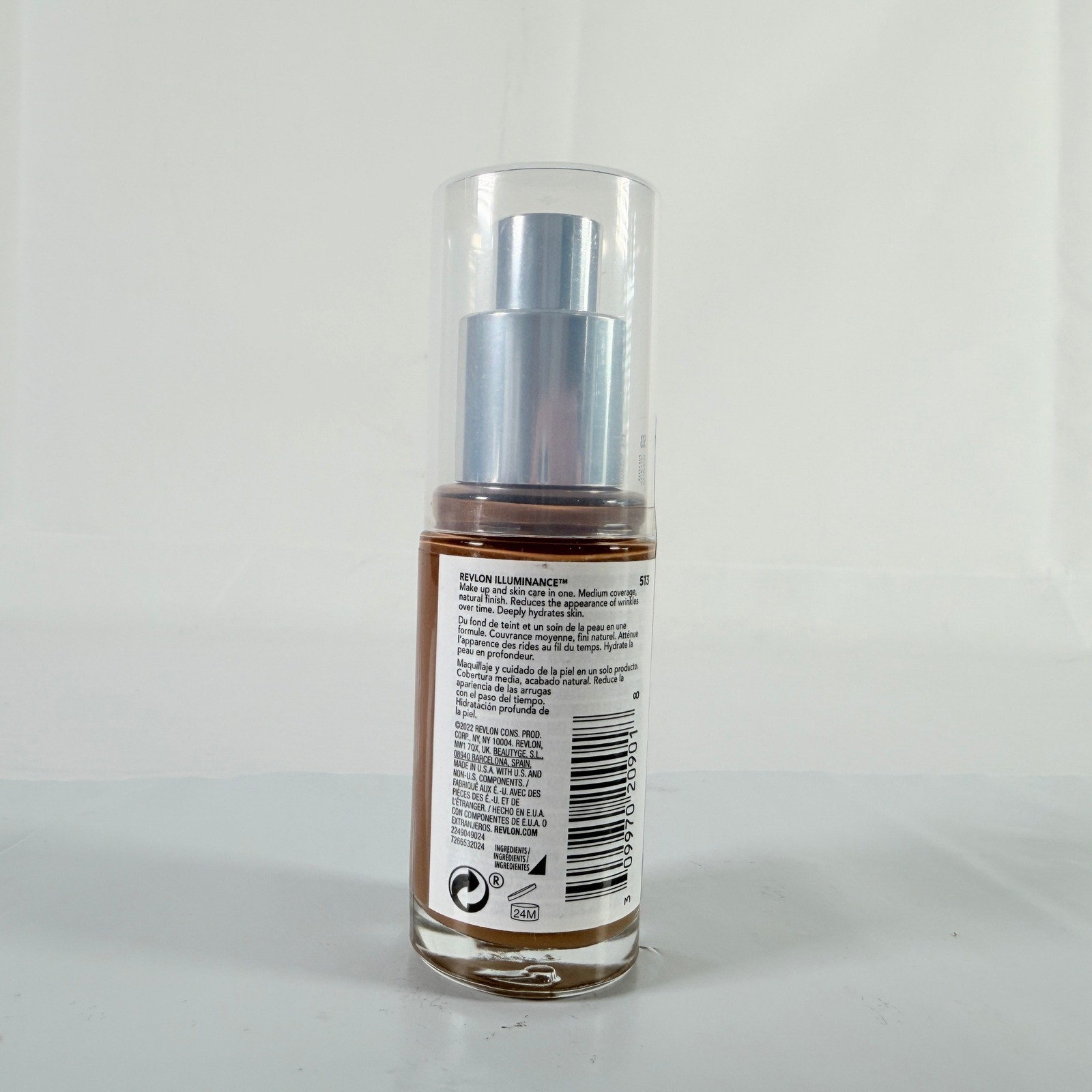 Revlon Illuminance Skin Caring Foundation 513 Mahogany Lot of 4 Brand New