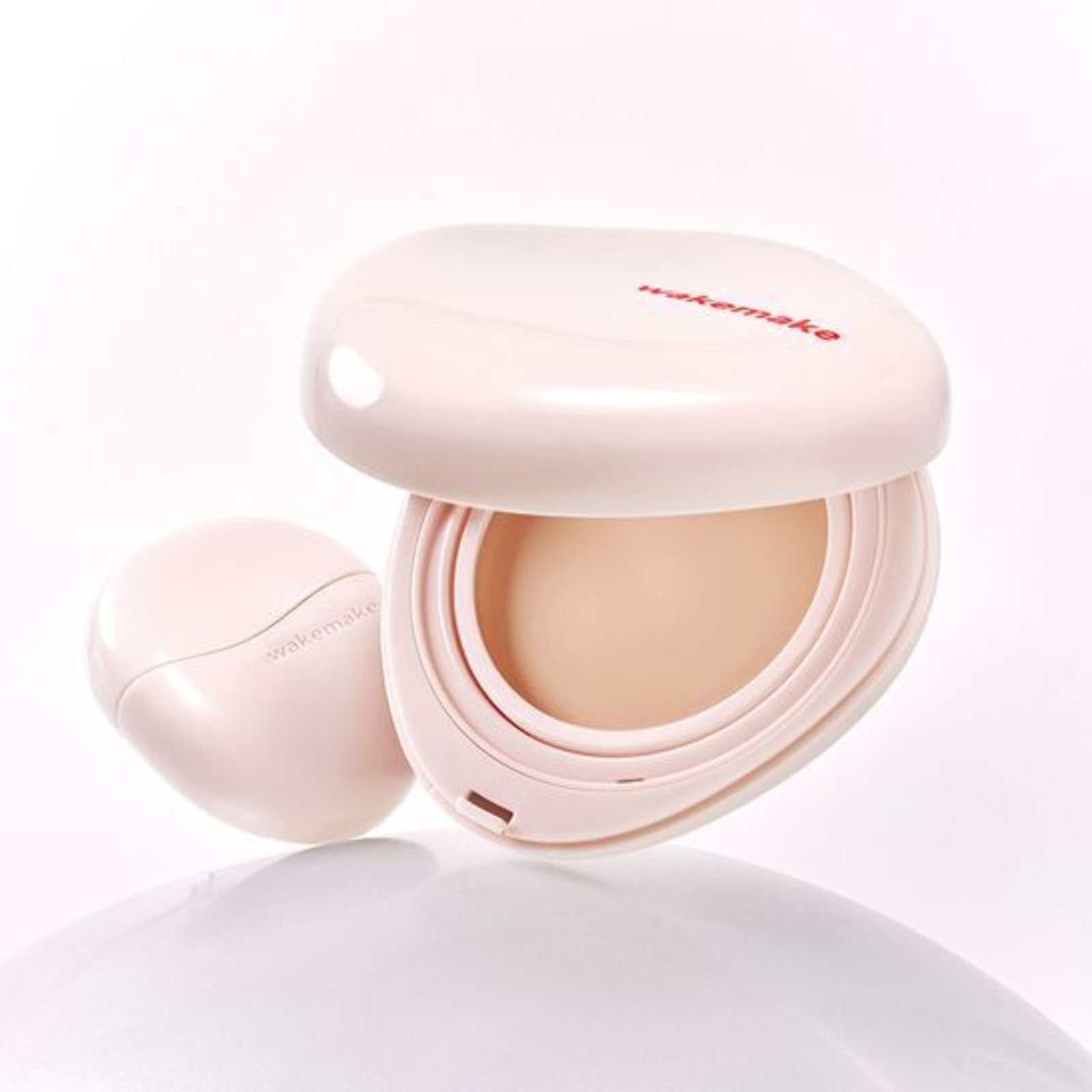 WAKEMAKE Water Glow Coating Balm Cushion 12.5g + Refill 12.5g 3 COLOR K-Beauty