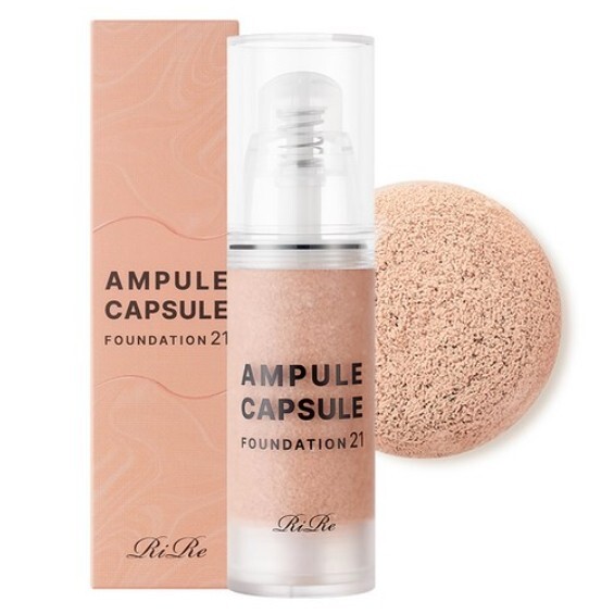 RIRE Ampoule Capsule Foundation 30ml #Natural Beige Moist Natural Cover Makeup