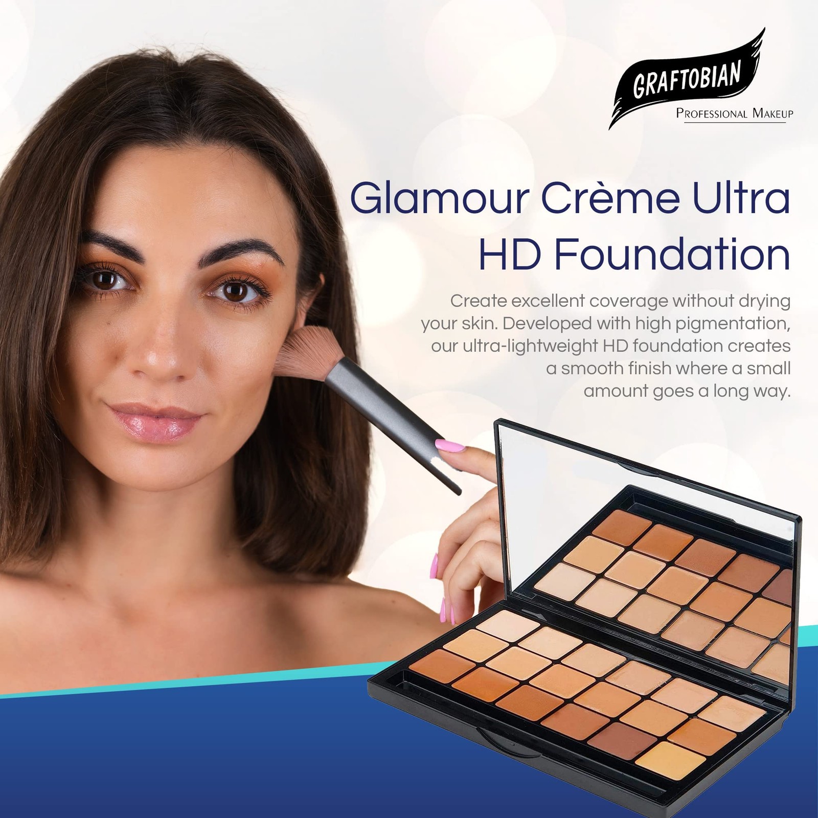 Graftobian HD Glamour Creme Foundation Warm Super Health And Beauty