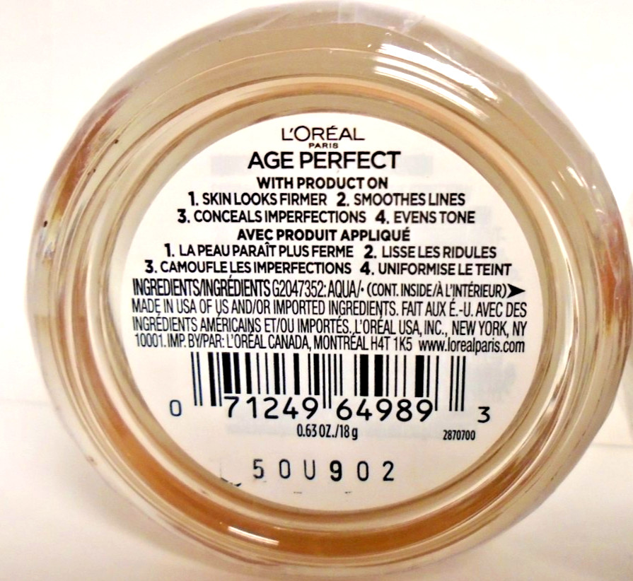 4 Jars L’Oreal Paris Age Perfect 4-in-1 Tinted Balm 20 Fair, 20 Deep, 10 Deep