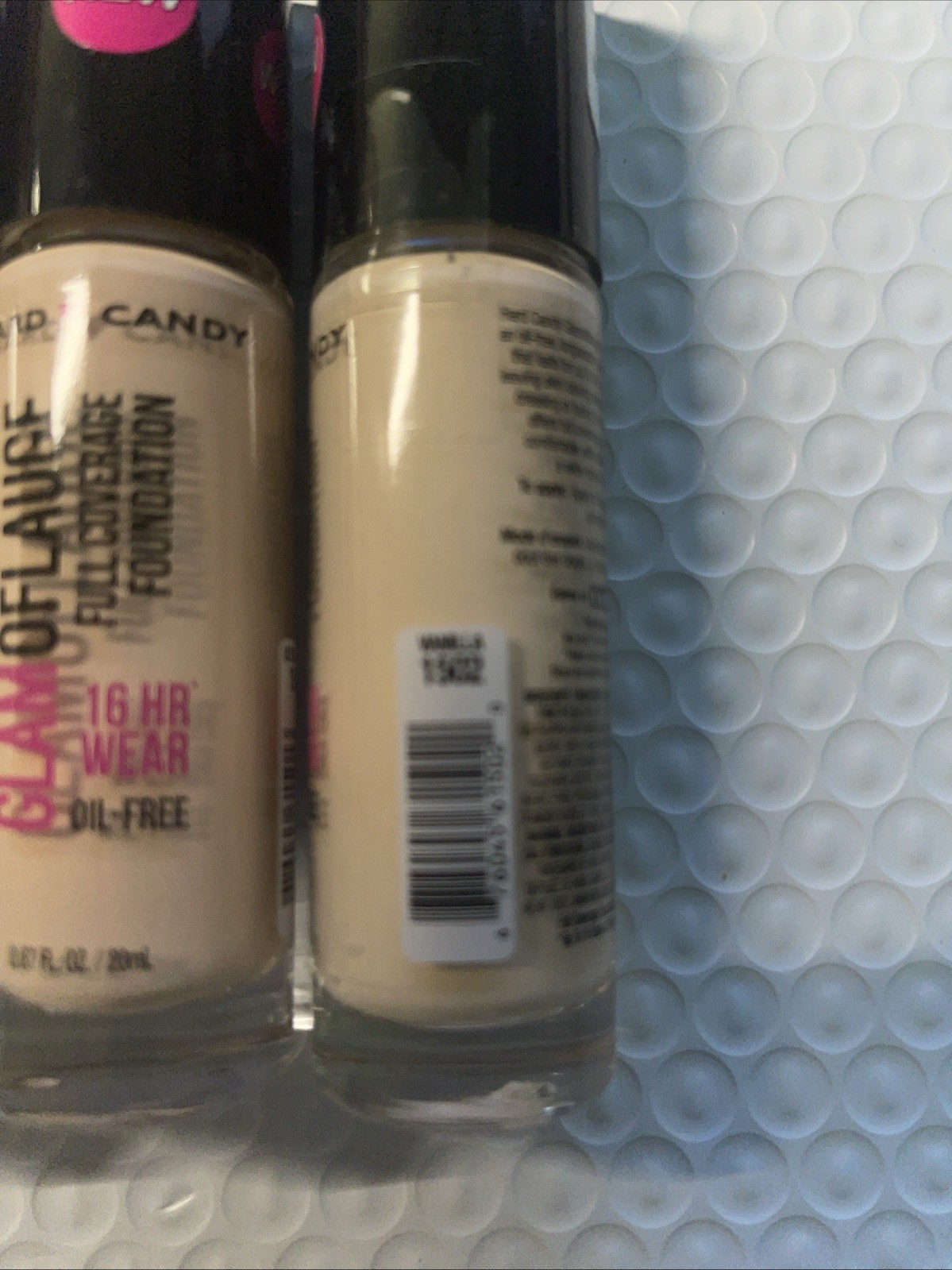 Hard Candy Glamoflauge Full Coverage Foundation Oil-Free # 1502 Vanilla Lot of 3