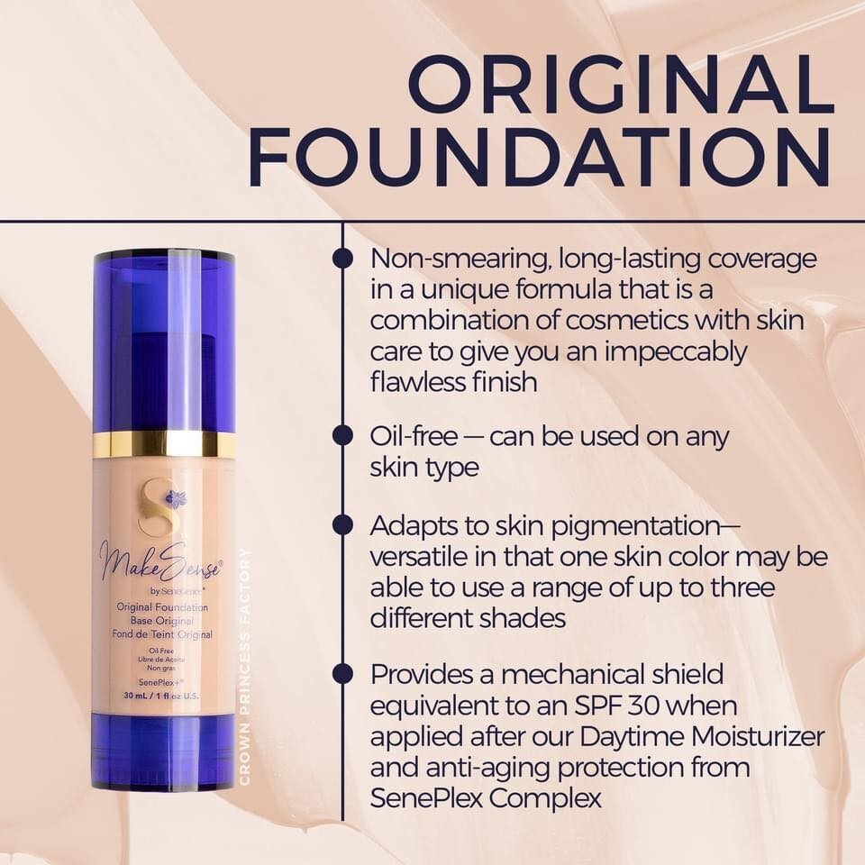 SeneGence SALE💥 MakeSense * ORIGINAL FOUNDATION* New! *DEWY IN STOCK!!