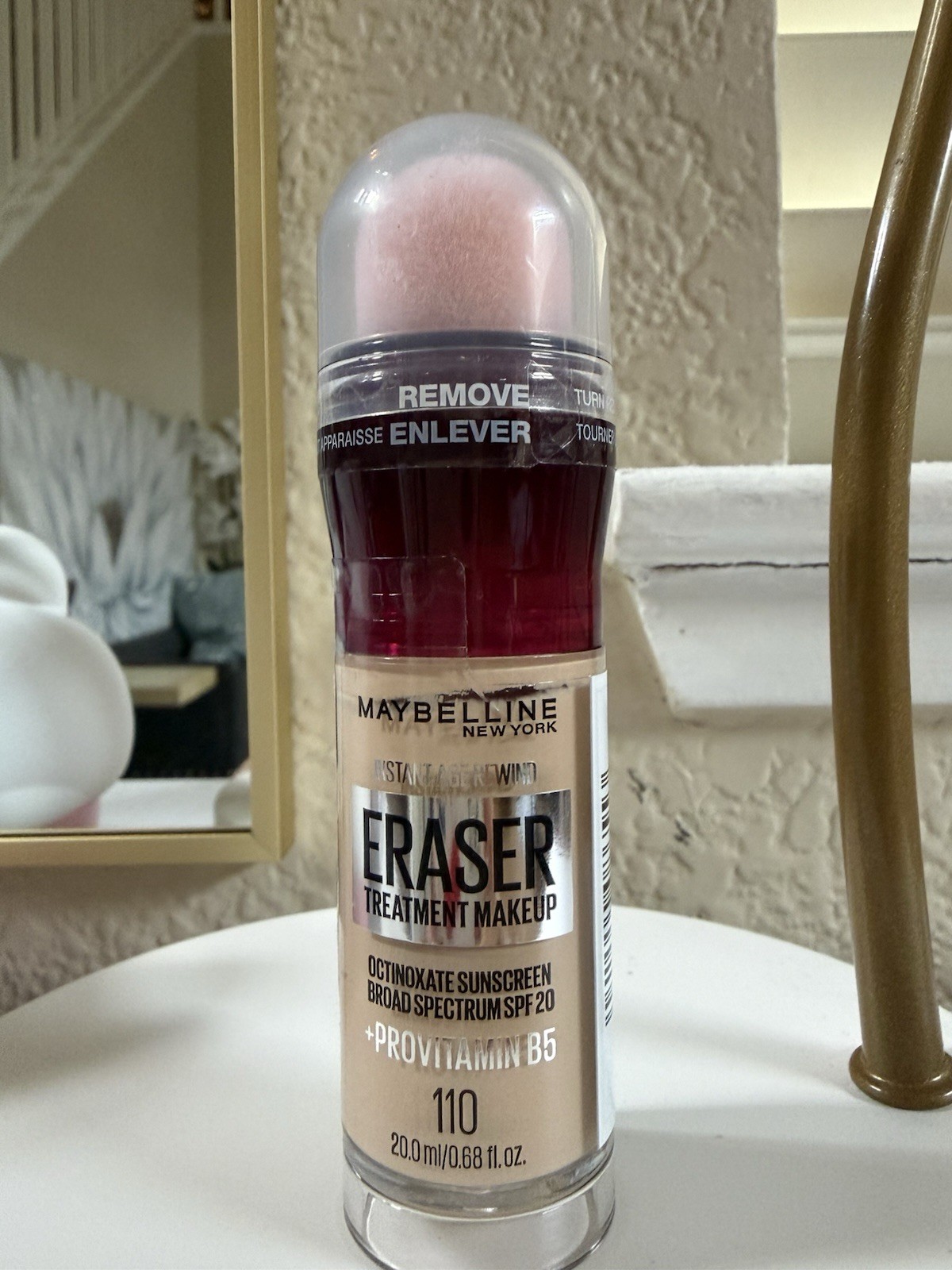 Maybelline Instant Age Rewind Eraser Treatment Foundation Makeup,110, 0.68 fl oz