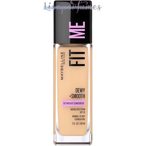 Maybelline Fit Me Dewy + Smooth Foundation SPF 18 118 Light Beige 1oz / 30ml