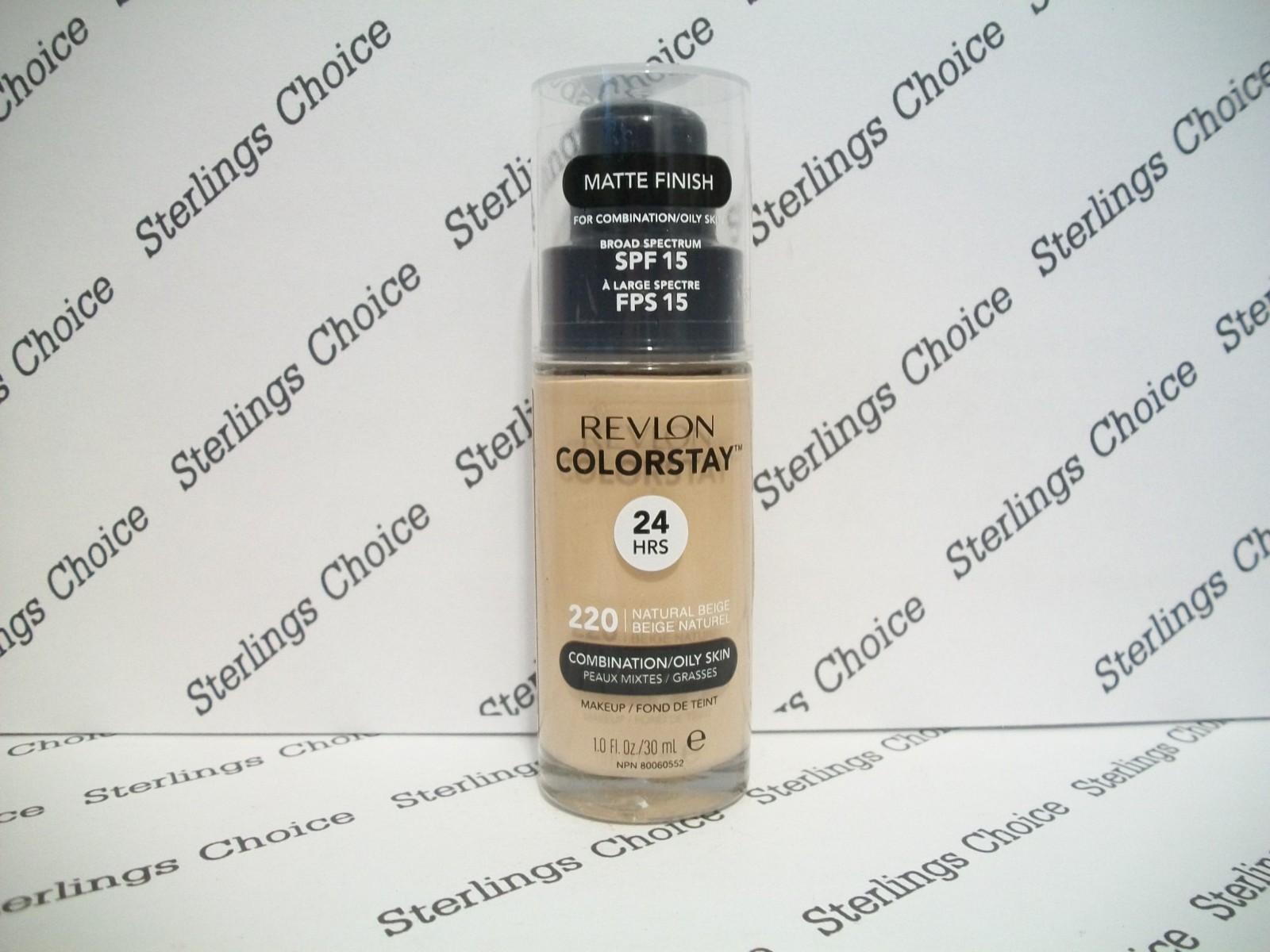 Revlon ColorStay Matte Finish Makeup Combination/Oily Skin 220 Natural Beige (U)
