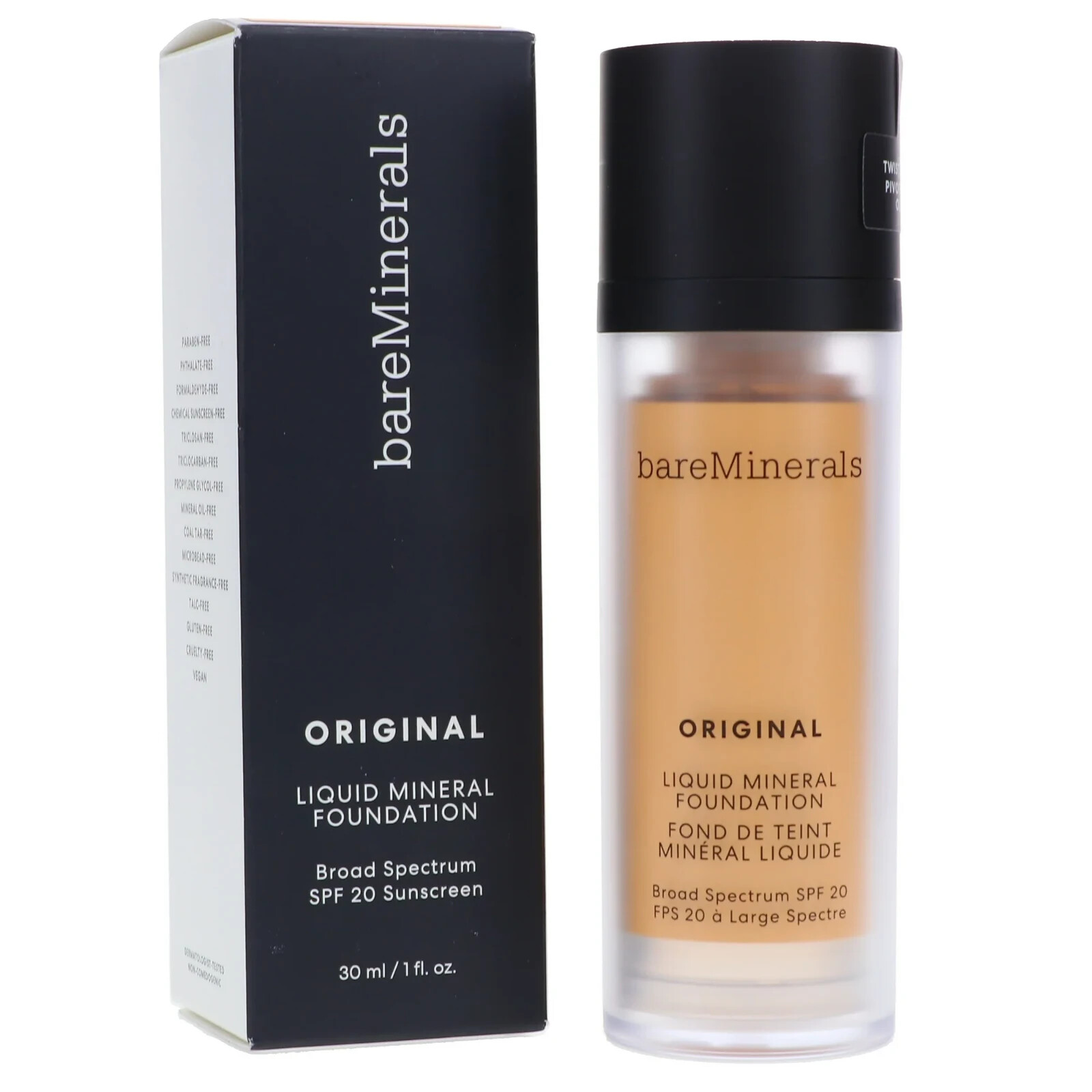 BAREMINERALS Original Liquid Foundation – Shade: Fairly Light 03 – NEW!