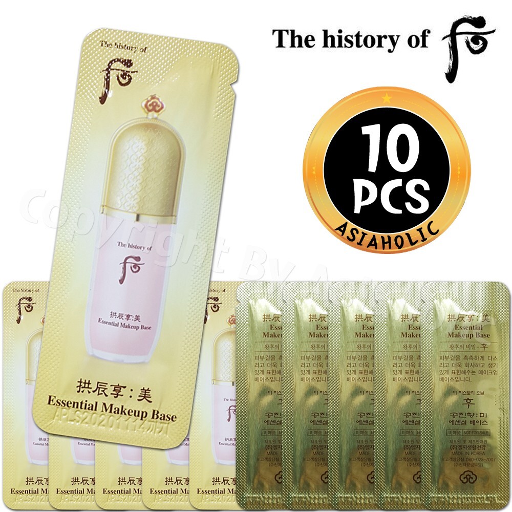 The history of Whoo Gongjinhyang:Mi Essential Makeup Base 1ml x 10pcs (10ml) New