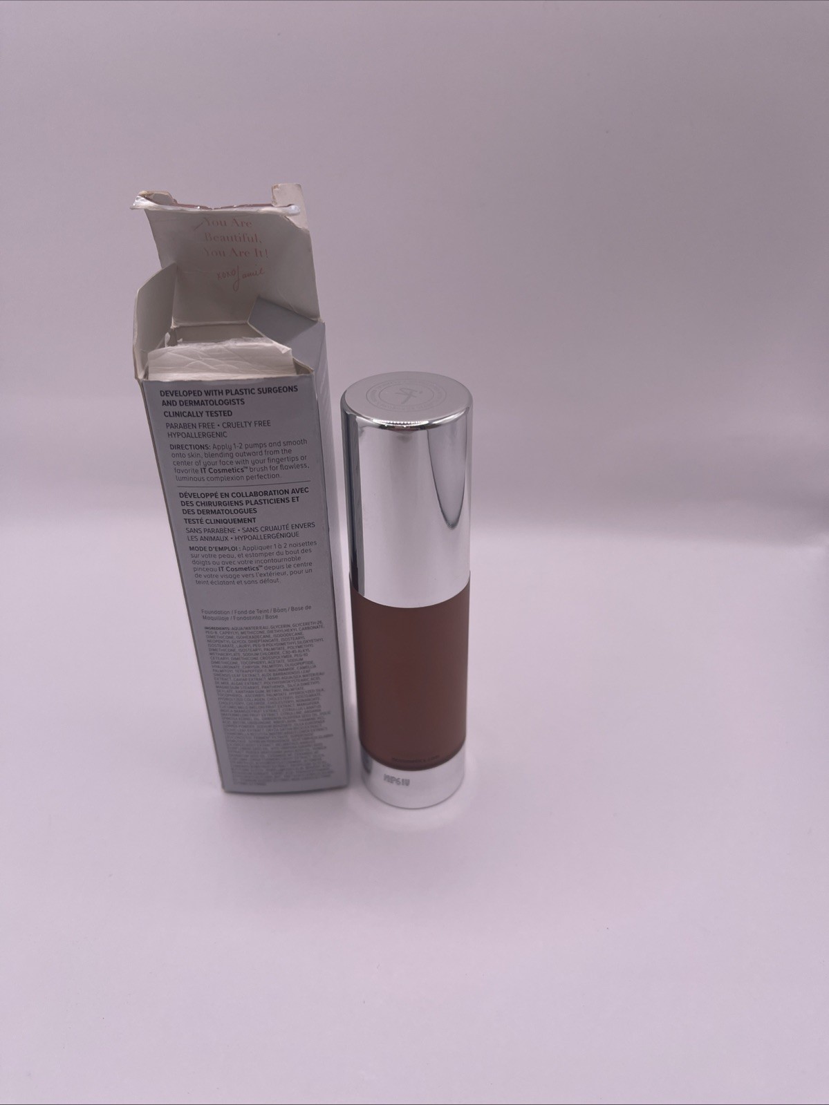 IT cosmetics Bye Bye Lines Foundation Anti-Aging Skin Smoothing Deep ~1 oz-NIB