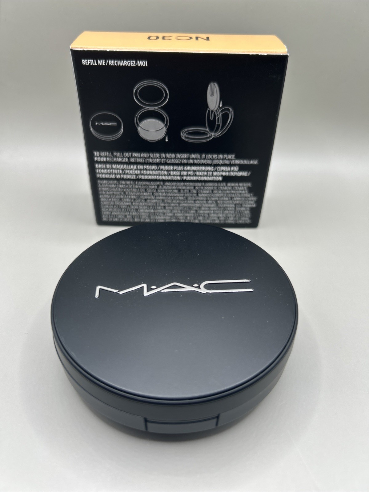 Mac Studio Fix Powder Plus Foundation 24HR Oil Control NC30 NEW FORMULA 0.42oz