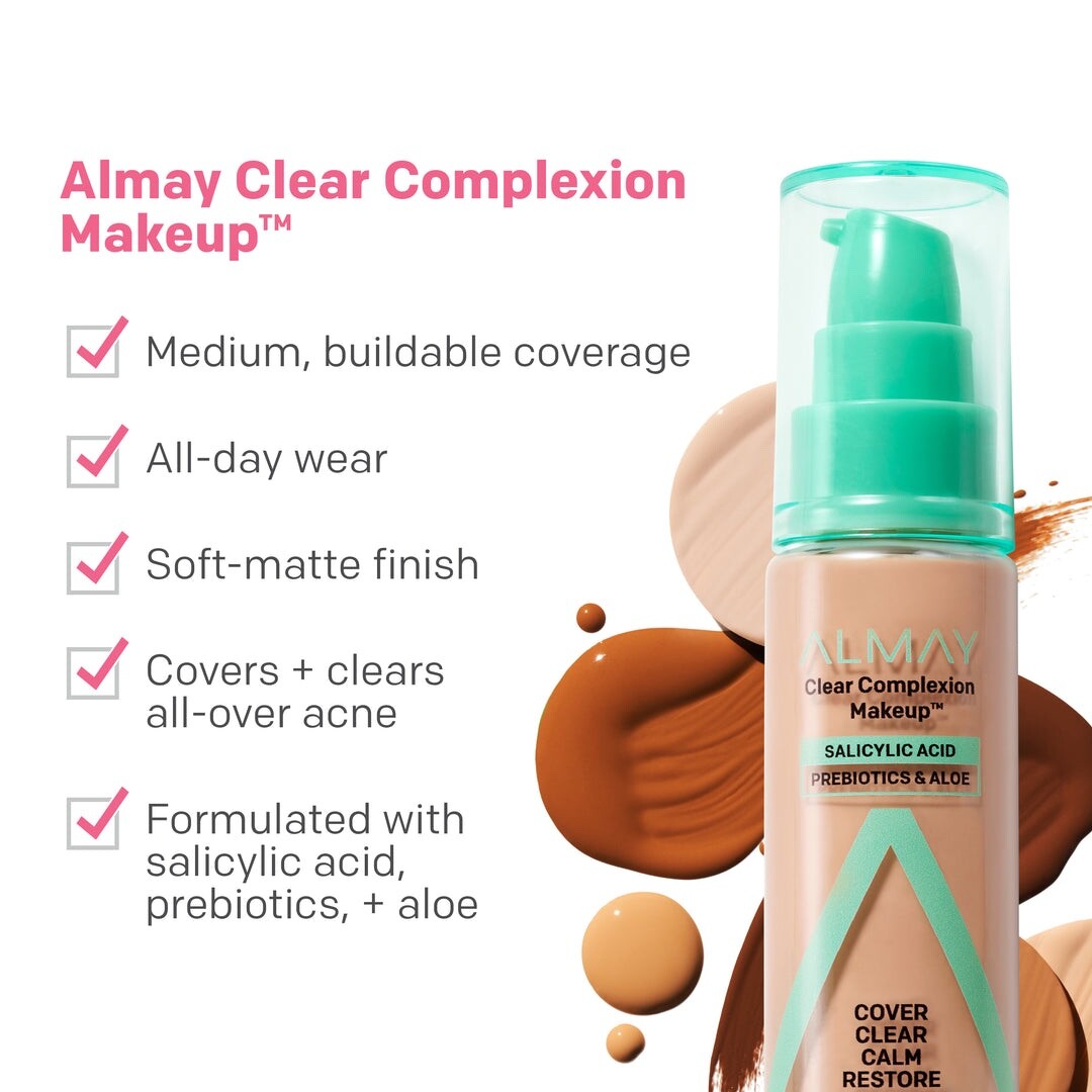 Almay Make myself clear complexion Makeup foundation