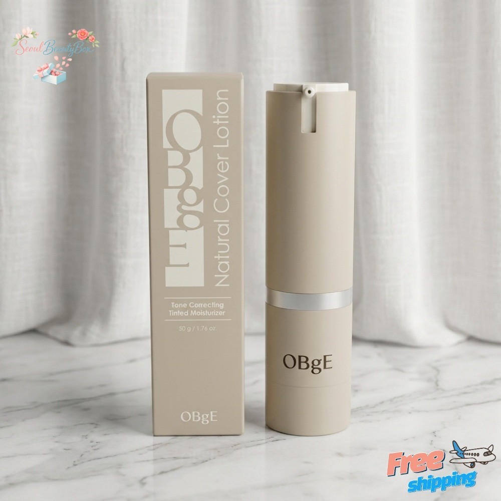OBge Natural All-in-One Cover Lotion 50g for MEN SPF50+/PA++++