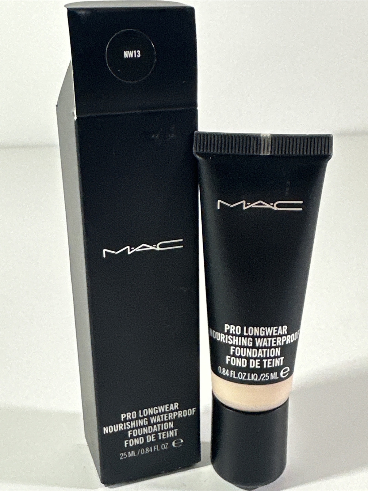 MAC Pro Longwear Nourishing Waterproof Foundation Shade NW13 Full Sz NEW