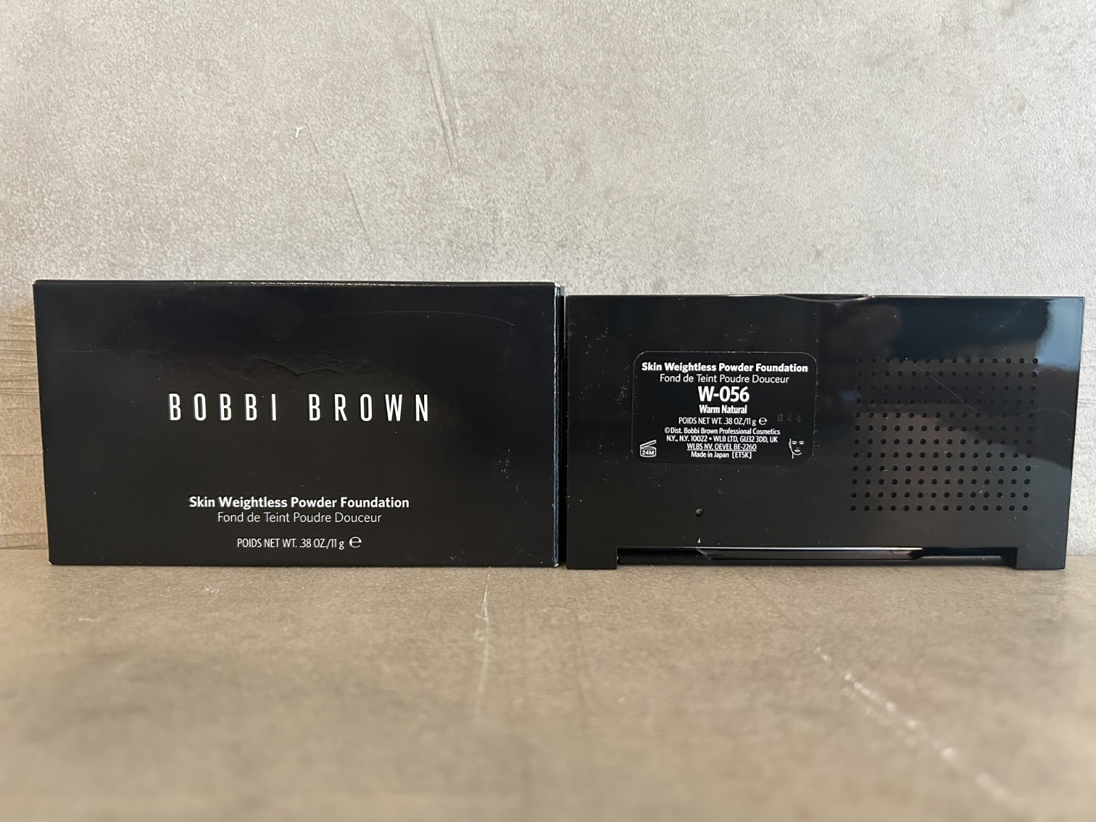 Bobbi Brown Skin Weightless Powder Foundation Shade W-056 WARM NATURAL 11g