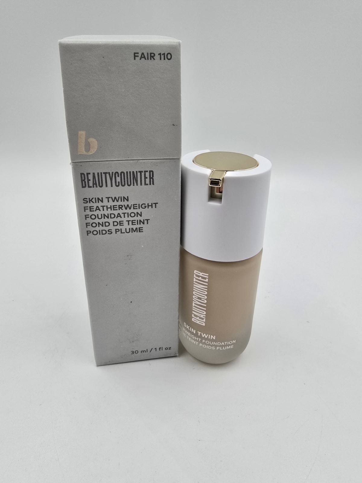 BEAUTYCOUNTER Skin Twin Featherweight Foundation 1 Fl Oz Fair 110 NIB
