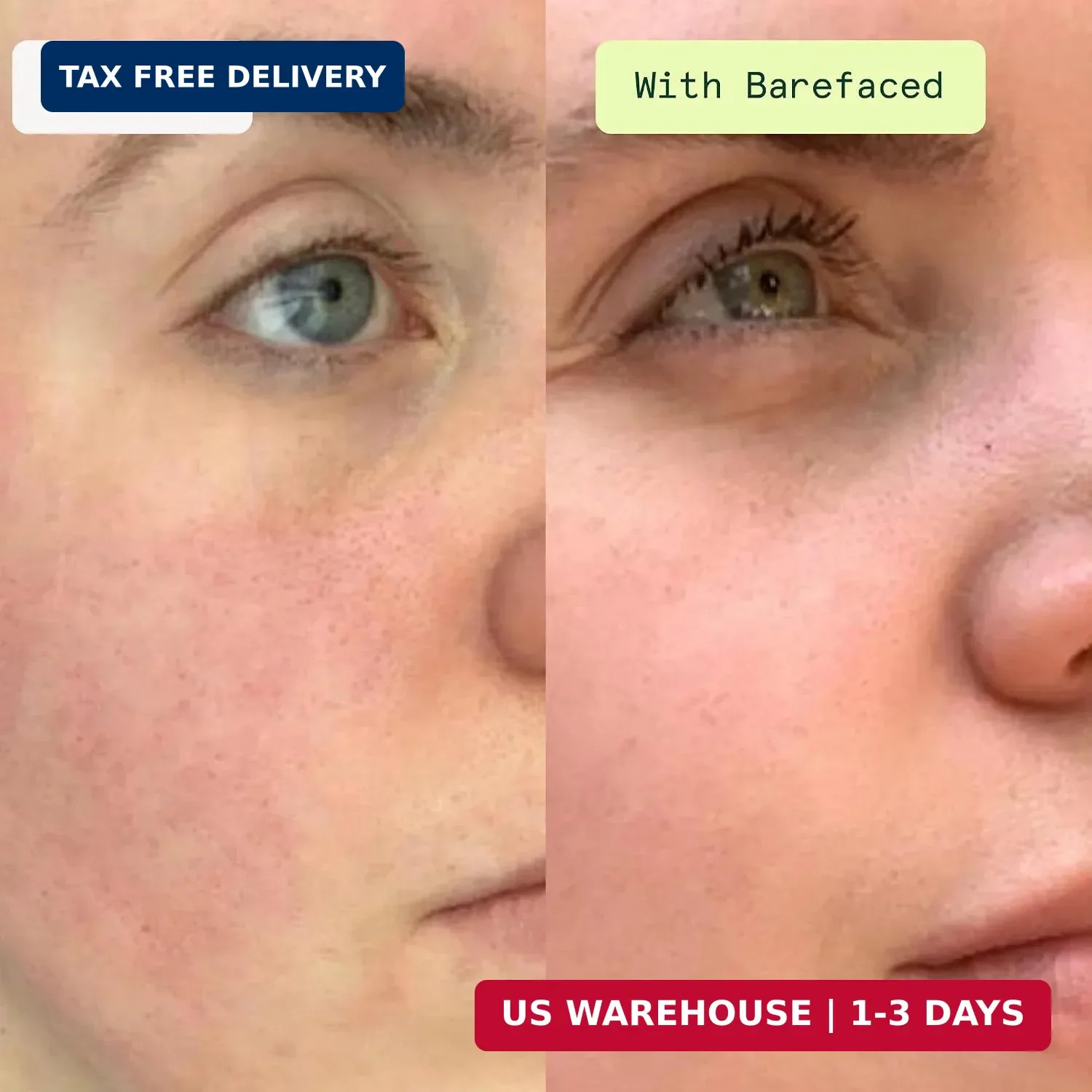 Barefaced Sheer Protection SPF 50+ – Broad-Spectrum Face Sunscreen for women wit