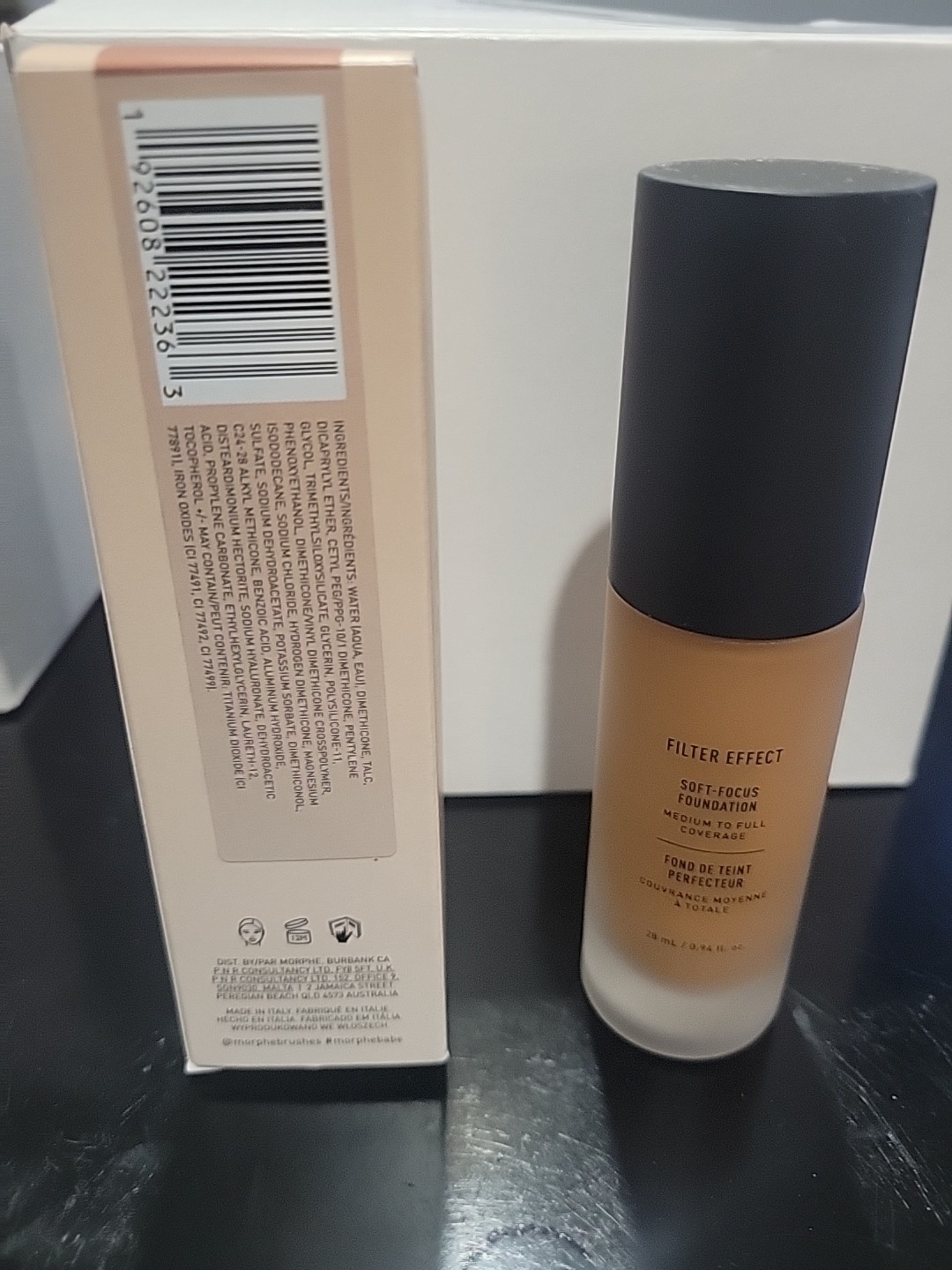 Morphe Filter Effect Soft-Focus Liquid Foundation – Filter Rich 27