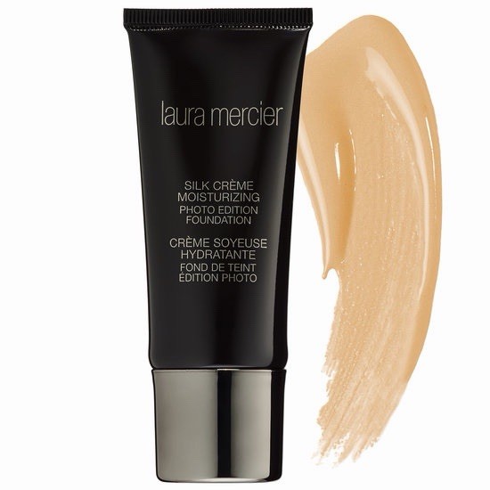 Laura Mercier silk creme Moisturizing Photo Edition foundation 1oz DISCONTINUED