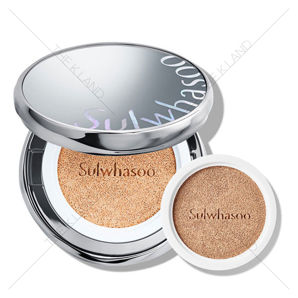 SULWHASOO Perfecting Cushion 15g +Refill 15g, SPF50+PA+++ Semi Matte K-Beauty