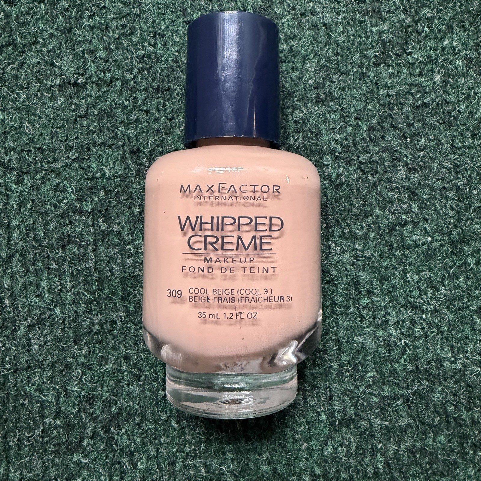 Max Factor Whipped Creme Makeup Foundation 309 Cool Beige 1.2fl oz *Very Rare*
