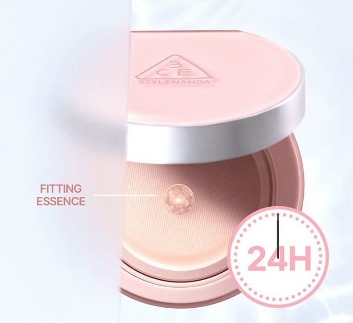 3CE Fitting Mesh Cushion 11g + Refill 11g TWS PICK SPF40 PA+++ Korea Beauty