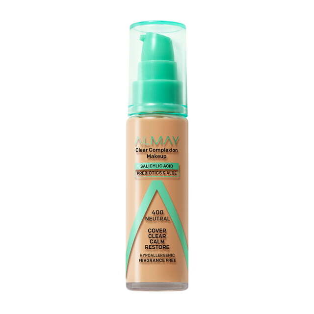 Almay Clear Complexion Acne Foundation Makeup with Salicylic Acid 1 fl oz