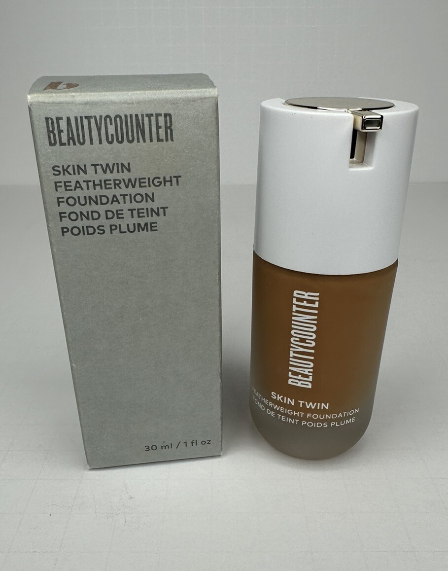 Beautycounter TAN 450 Skin Twin Featherweight Foundation 1 FL OZ, New in Box