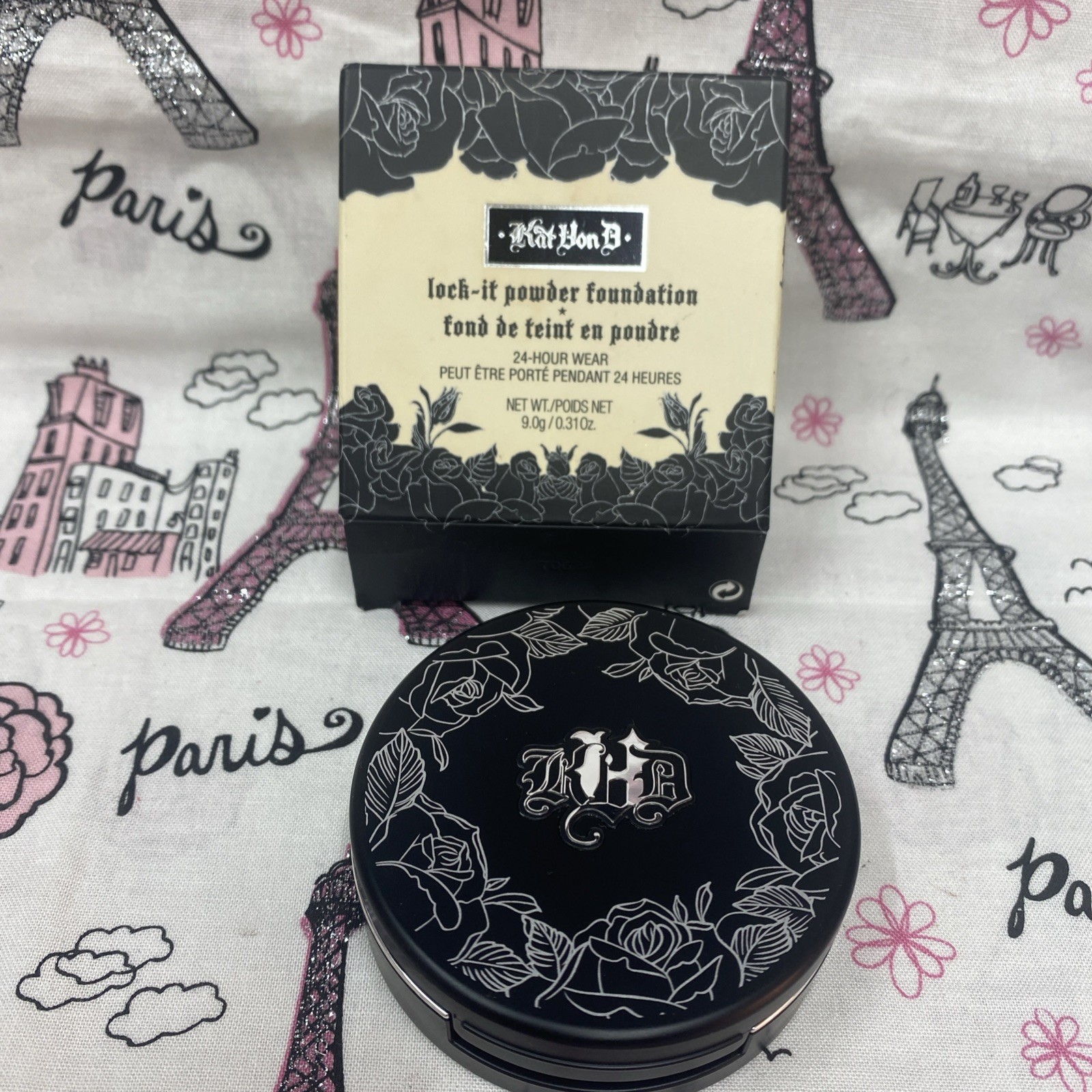 Kat Von D Lock It Powder Foundation Deep 71 Discontinued Read Description