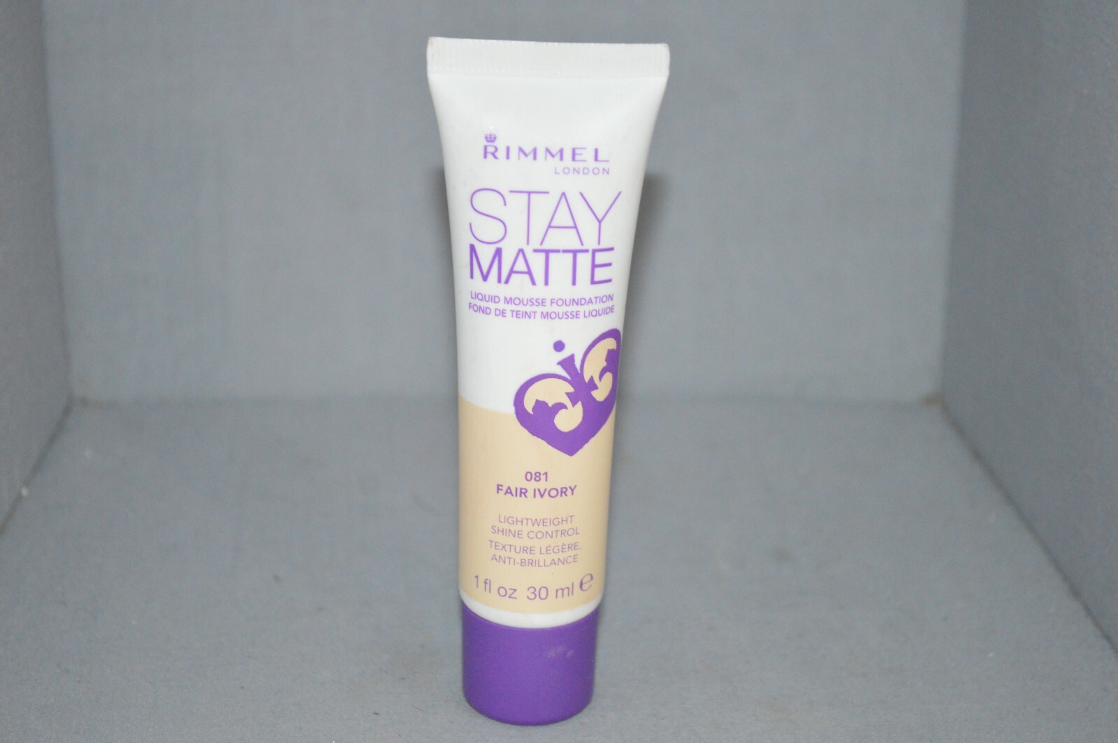 Rimmel Stay Matte Liquid Foundation 081 Fair Ivory 1oz New