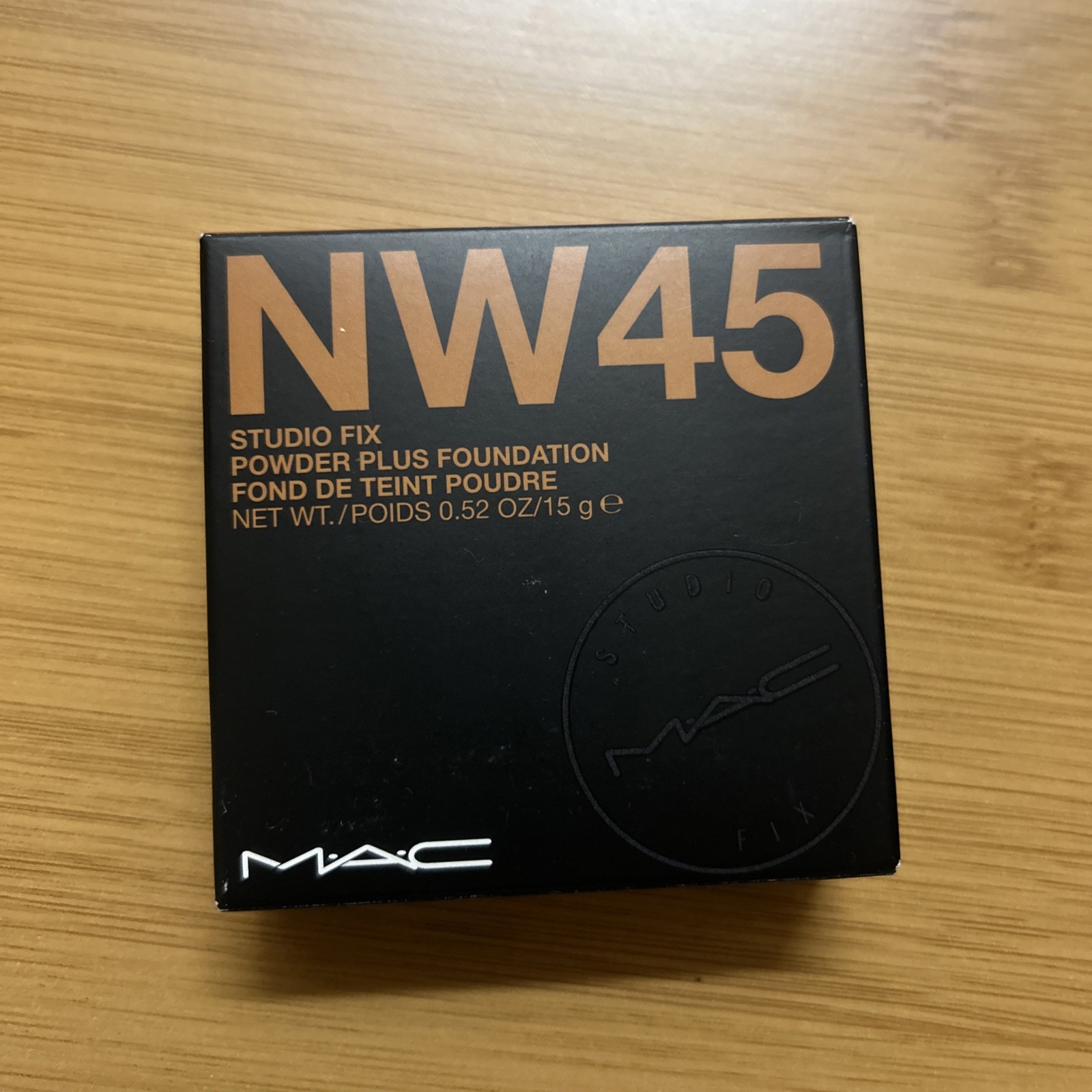 Mac Studio Fix Powder Plus Foundation – 15g, NW45, Original Formula New