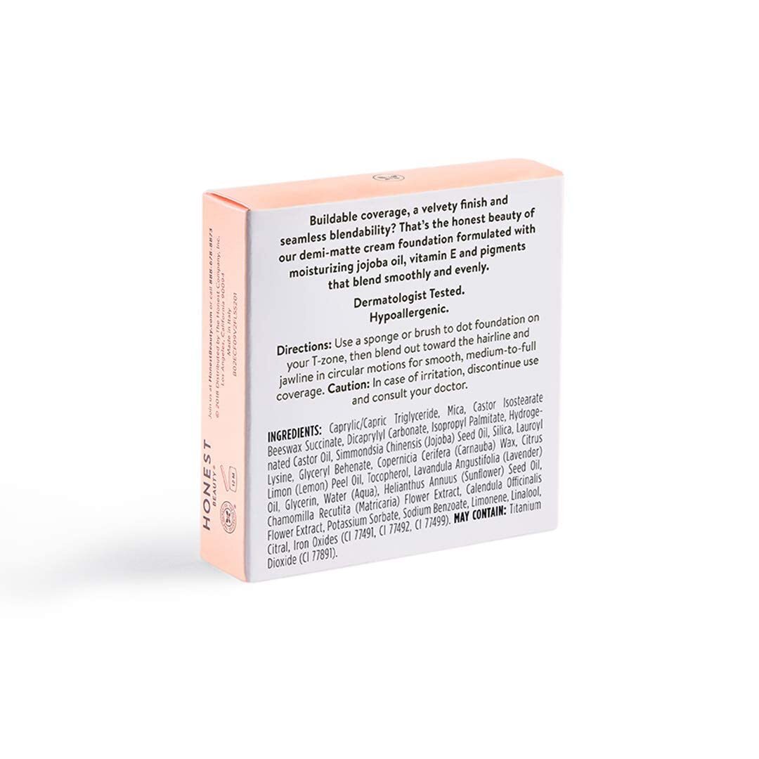 Honest Everything Cream Foundation Compact Walnut Women Foundation 0.31 oz