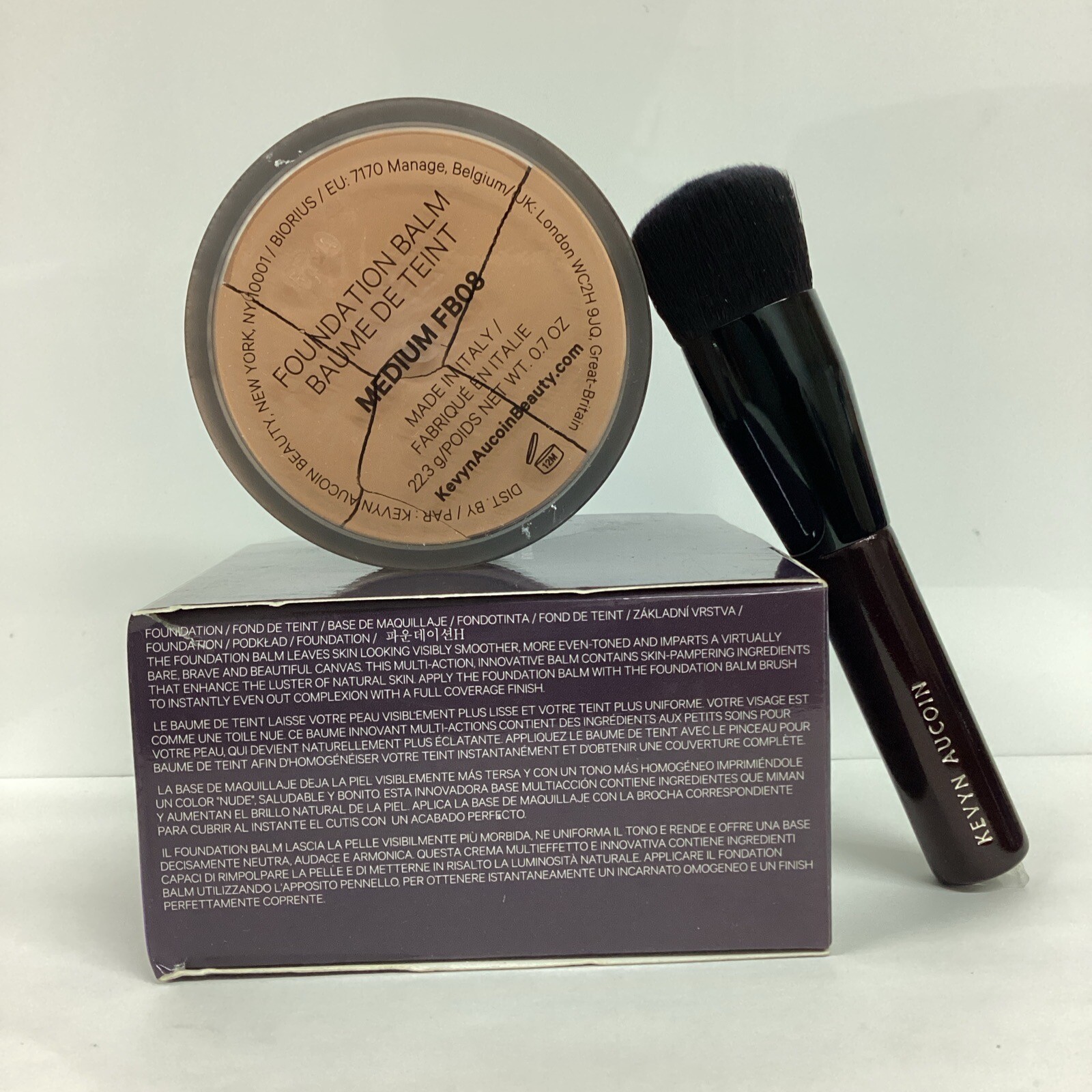 Kevyn Aucoin | Foundation Balm | Medium FB08 | 0.7 oz | NIB DAMAGED As Pictured!