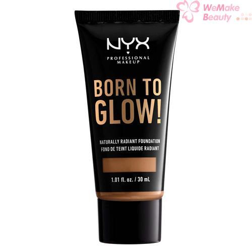 NYX Born To Glow! Naturally Radiant Foundation BTGRF15.9 Warm Honey 1.01oz