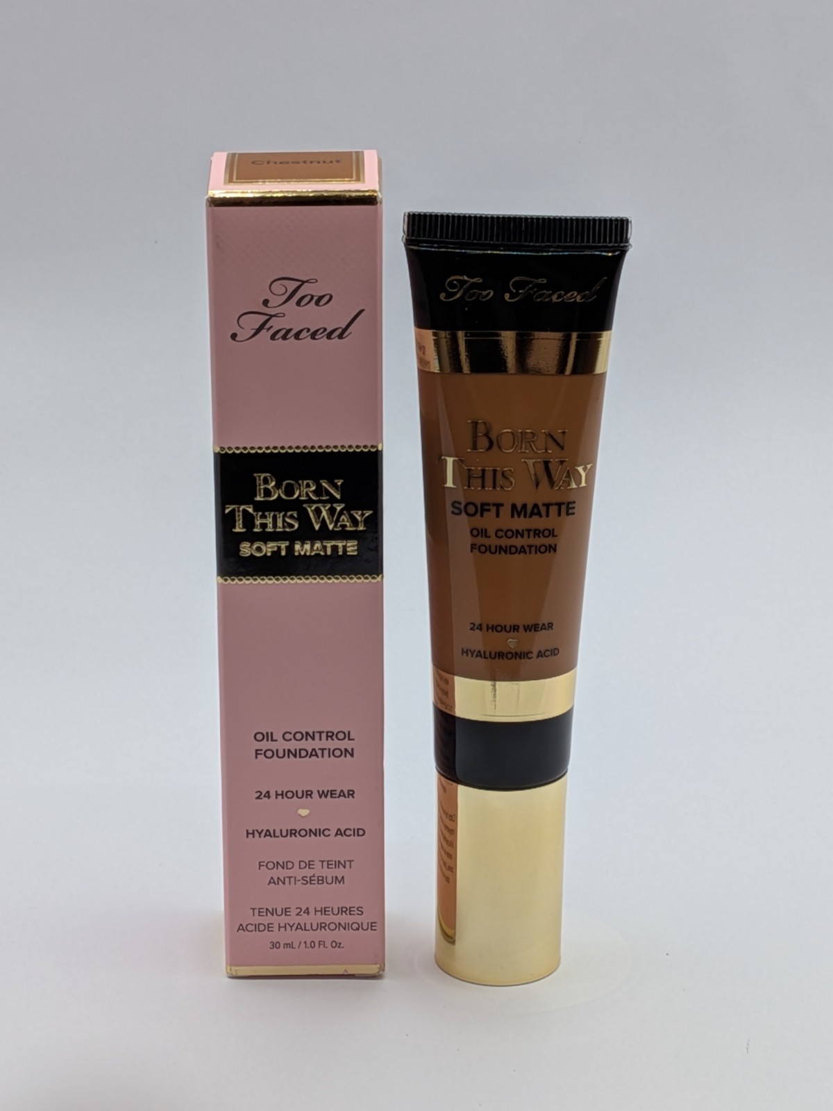 Too Faced Chestnut Born This Way Soft Matte Oil Control Foundation New