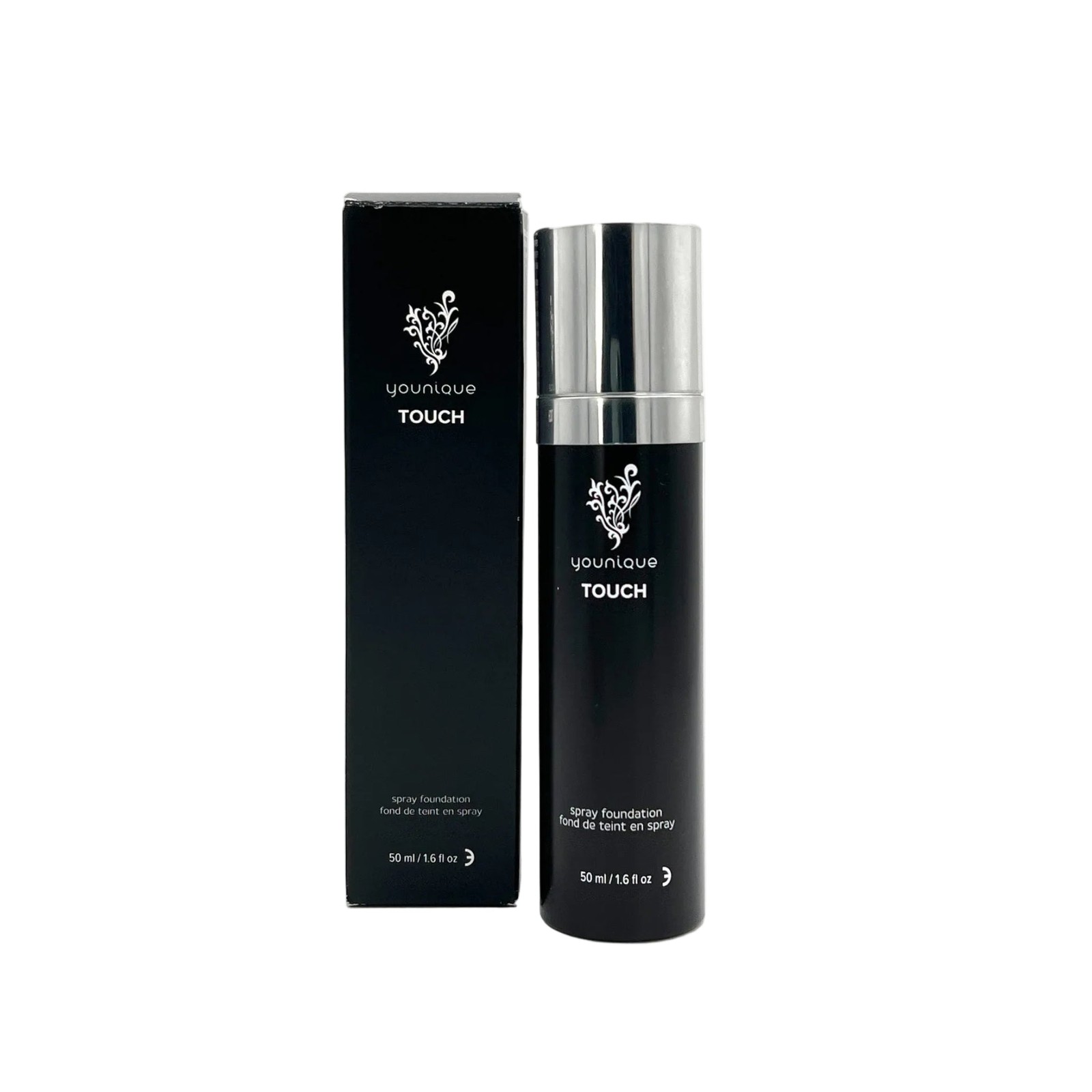 YOUNIQUE TOUCH SPRAY FOUNDATION~TAFFETA~FULL SIZE~1.6 FL./50 ML~NIB~DISCONTINUED
