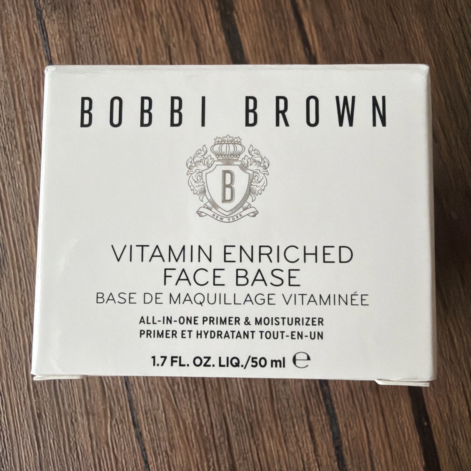 Bobbi Brown Vitamin Enriched Face Base A45 Made in The USA N I B