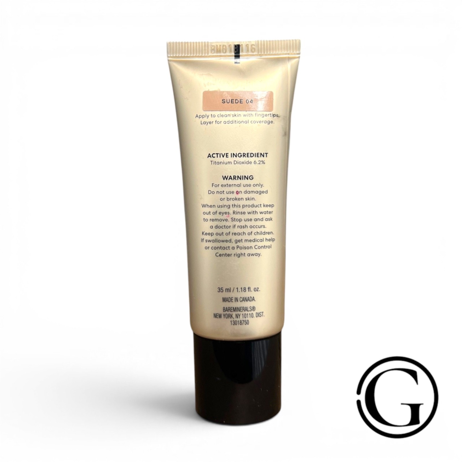 bareMinerals Complexion Rescue Tinted Moisturizer SPF30 Suede 04 35ml NWOB