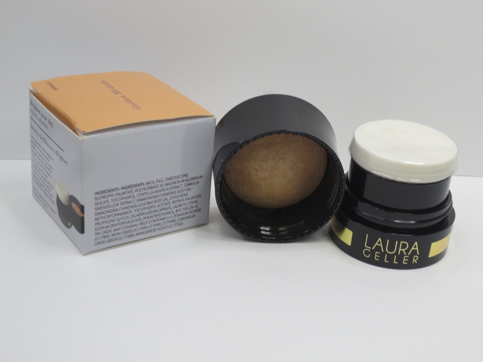 LAURA GELLER COLOR CORRECTING FOUNDATION GOLDEN MEDIUM 0.05 OZ BOXED