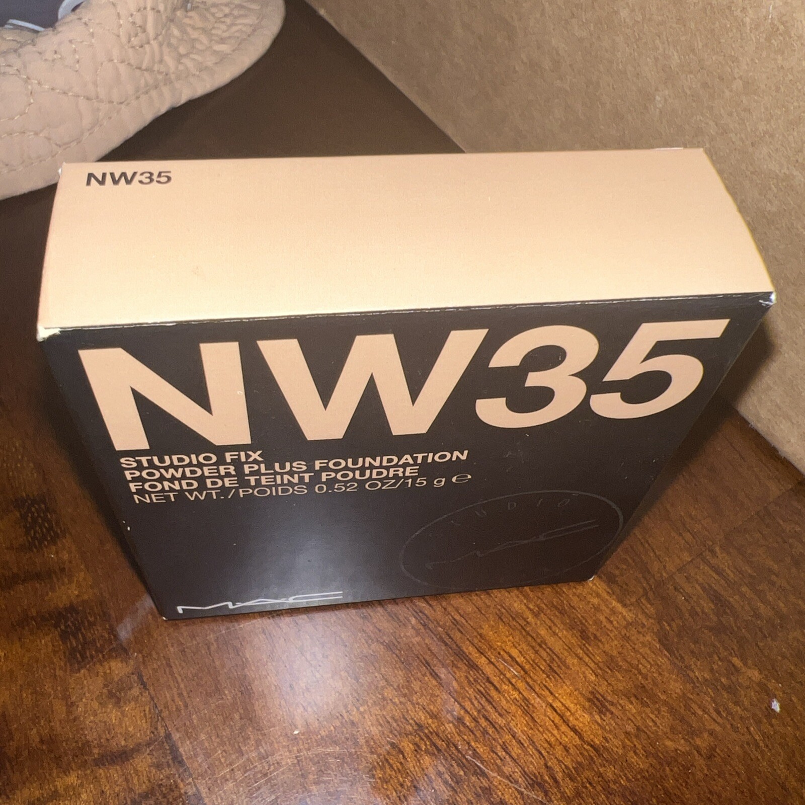 MAC Studio Fix Powder Plus Foundation Shade NW35 Full Size 15g /.52oz New In Box