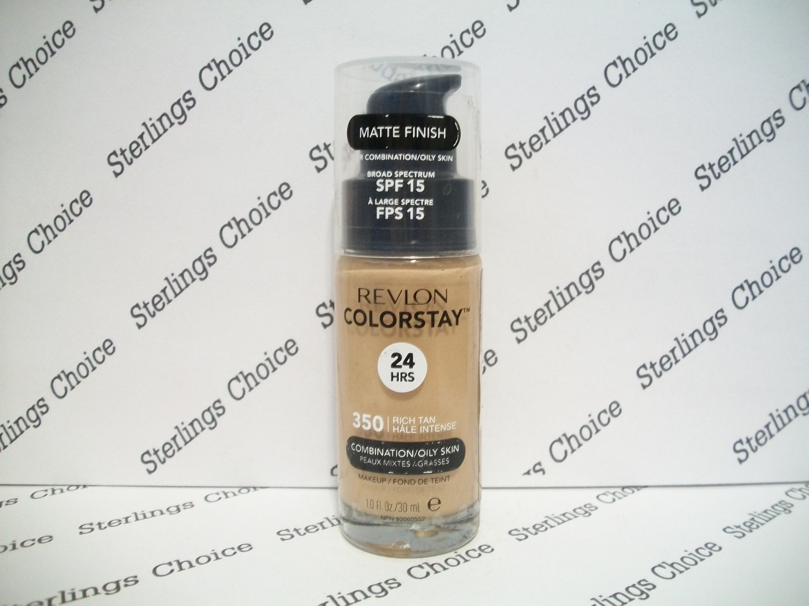 Revlon ColorStay Matte Finish Makeup Combination/Oily Skin #350 Rich Tan
