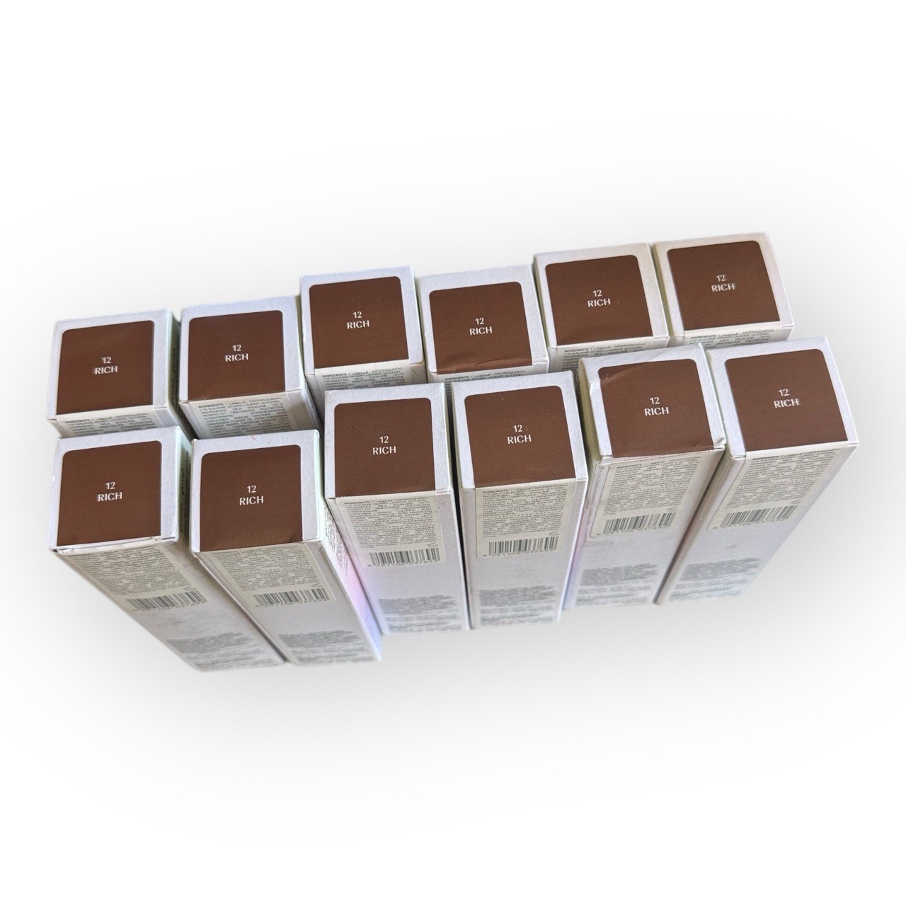 NIB Huda Beauty GloWish Multidew Skin Tint 12 Rich Sealed