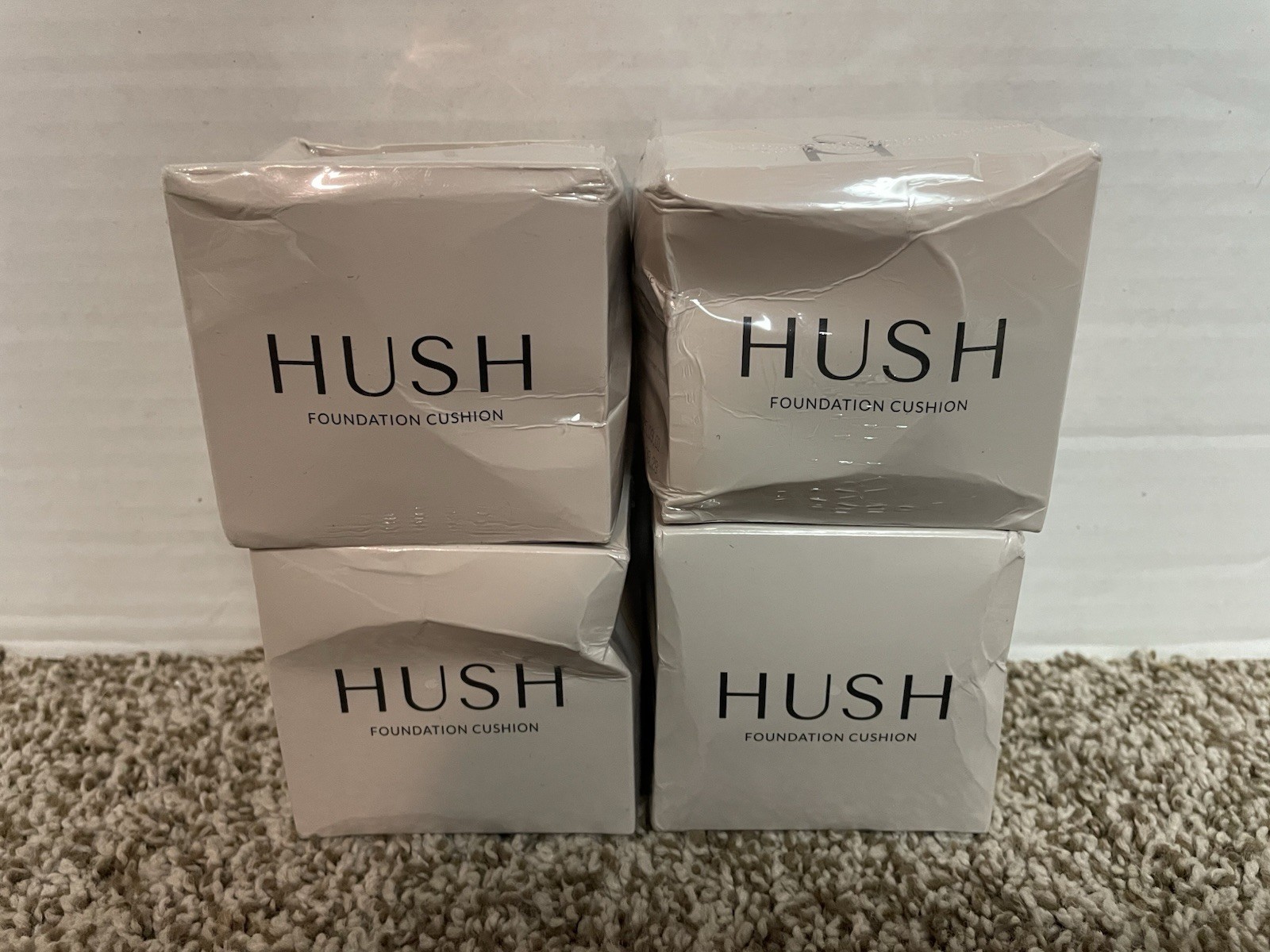 Hush Foundation Cushion – IVORY! Lot of 4 – NEW! SEALED! FREE SHIPPING!