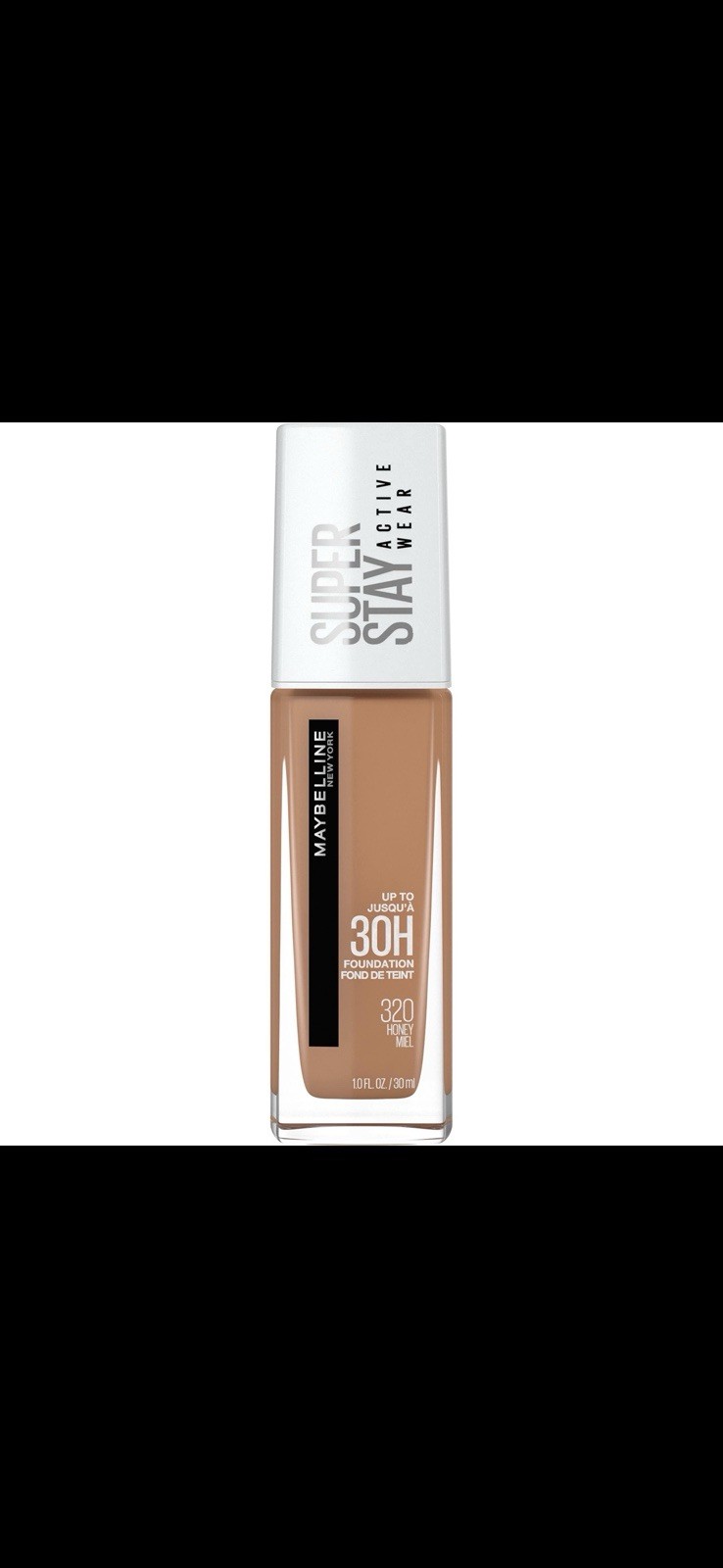 Maybelline Super Stay Active Wear 30H Liquid Foundation 320 Honey Matte 1oz