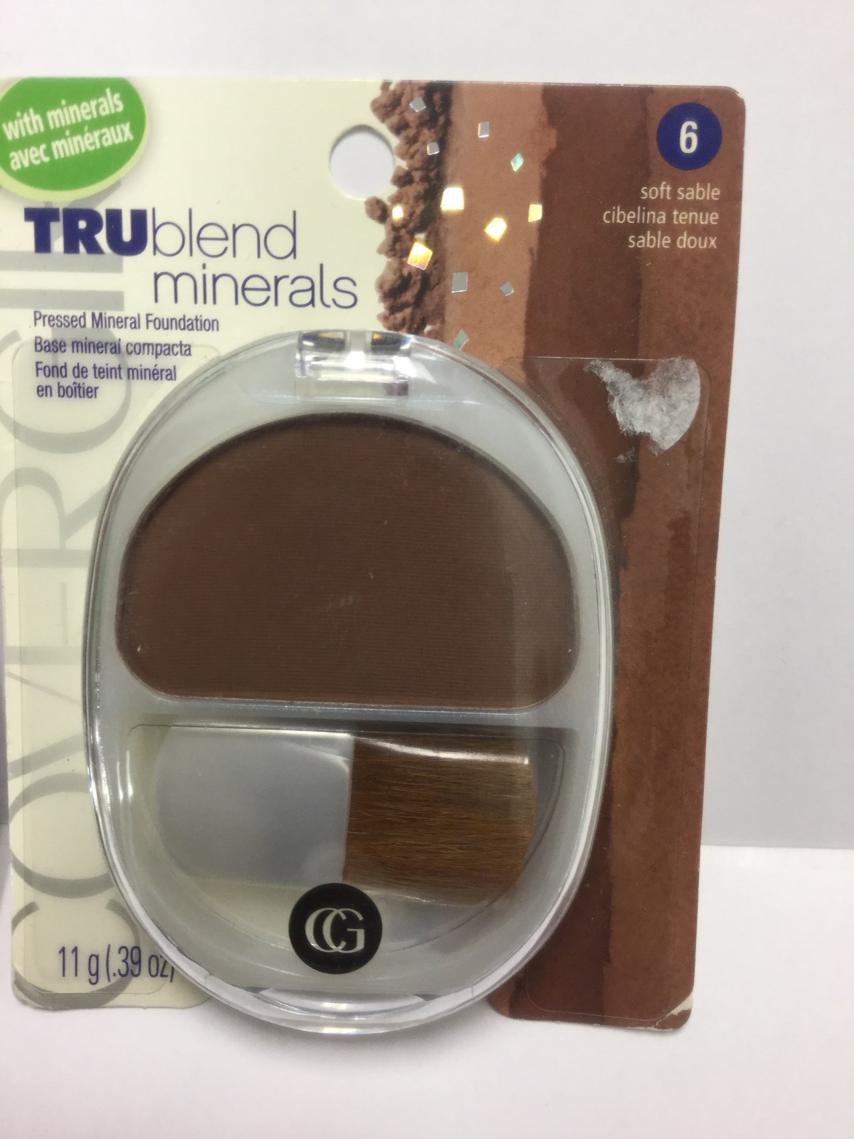 LOT OF 4 X CoverGirl Trublend Minerals Pressed Mineral Foundation Soft Sable #6