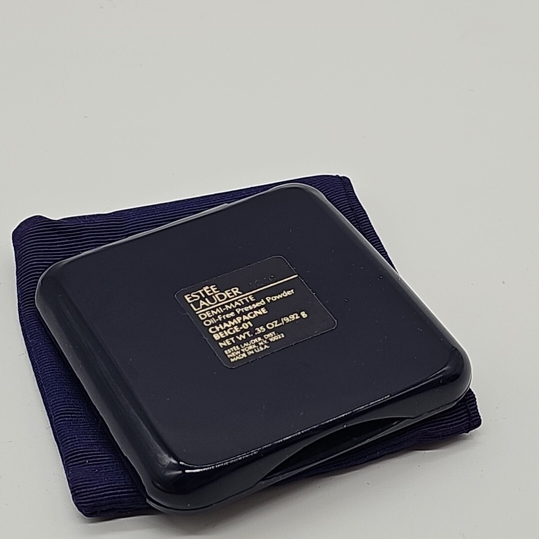 Estee Lauder Demi-Matte Pressed Powder Foundation Champagne Beige-01 0.35 OZ